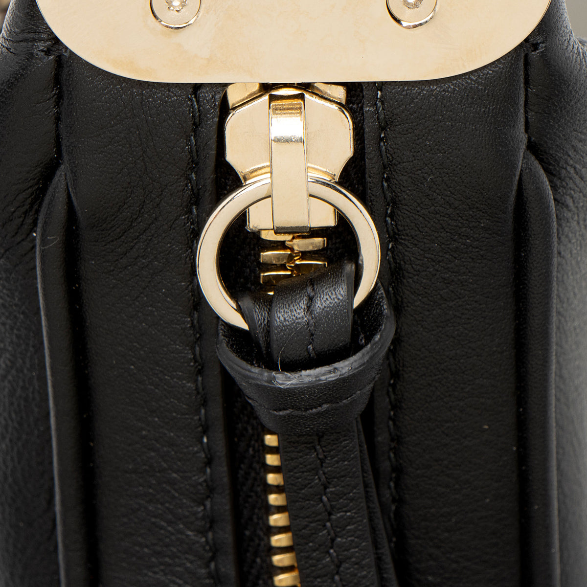 Gucci Leather Web Attache Small Shoulder Bag