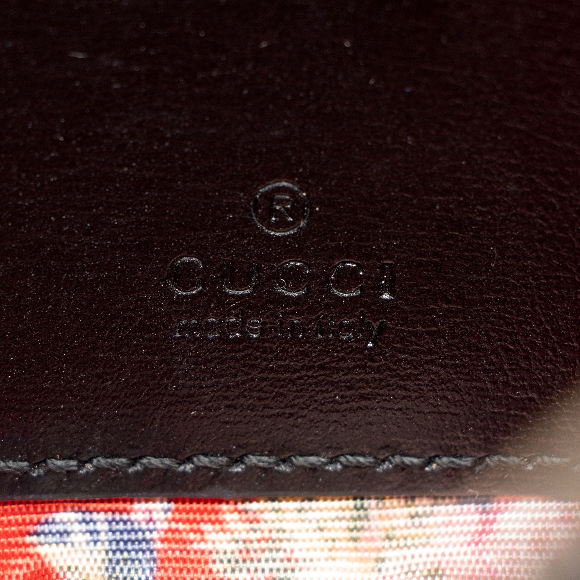 Gucci Leather Web Trapuntata Mini Bag