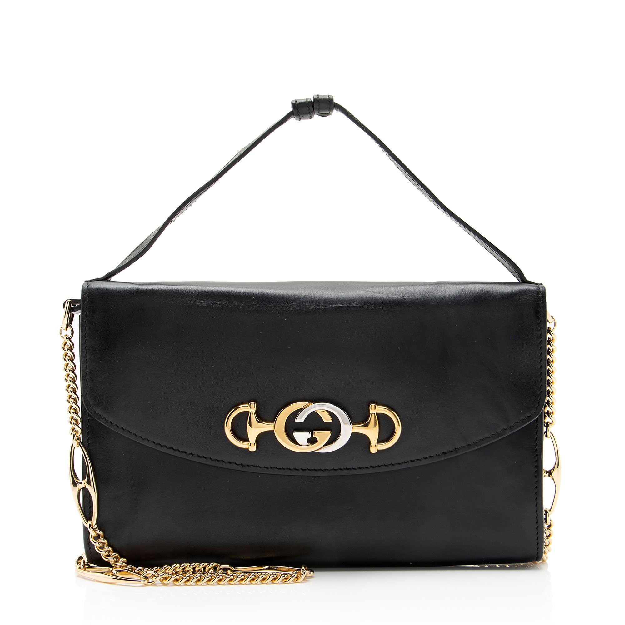 Gucci Leather Zumi Crossbody