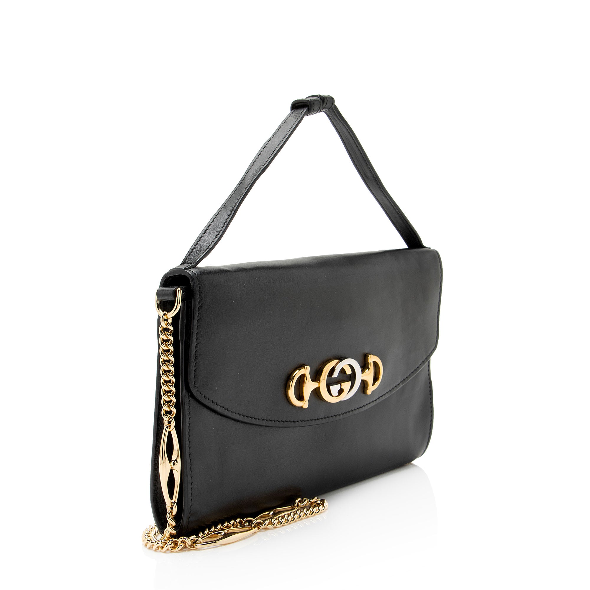 Gucci Leather Zumi Crossbody