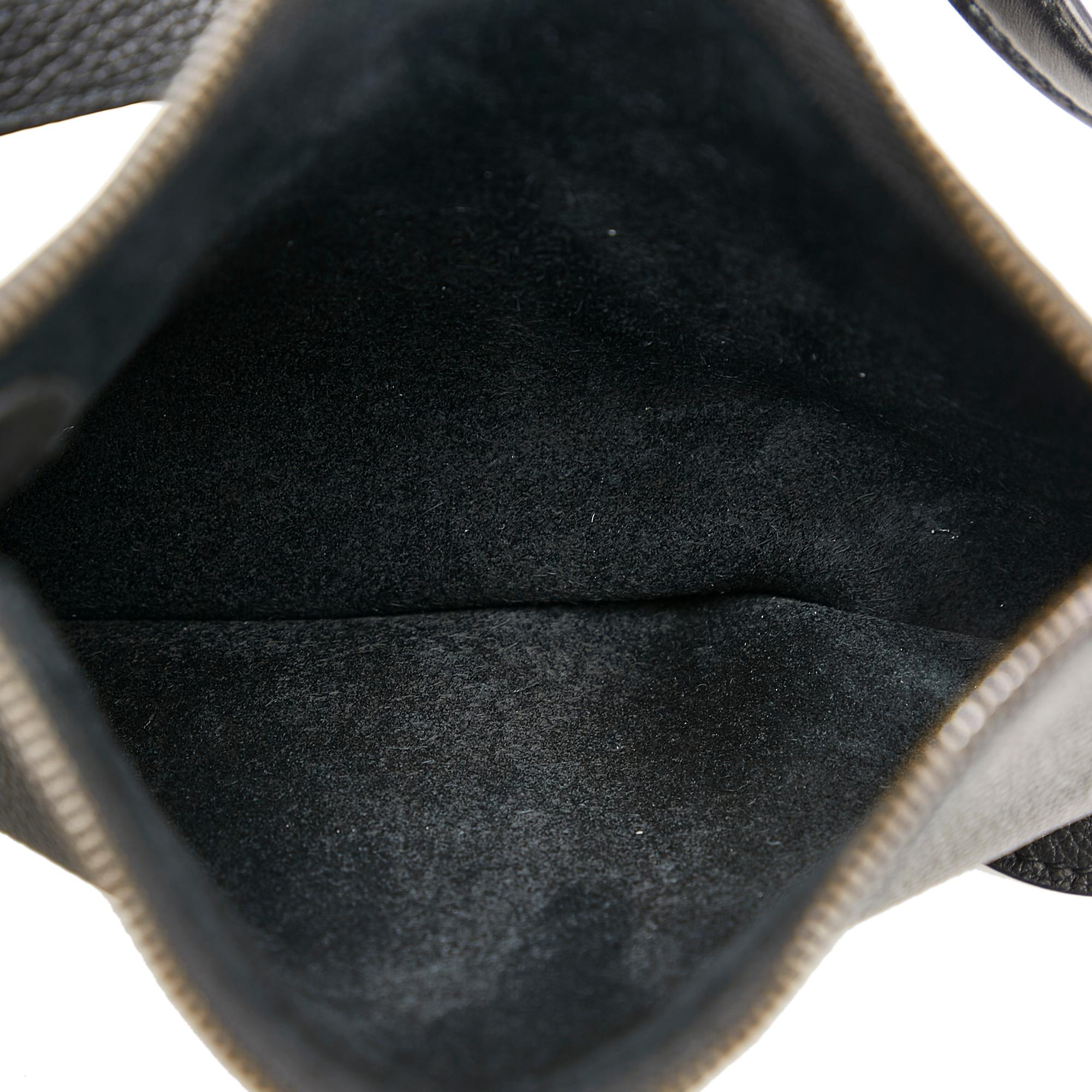 Gucci Logo Drawstring Leather Backpack (SHG-f1YPPC)