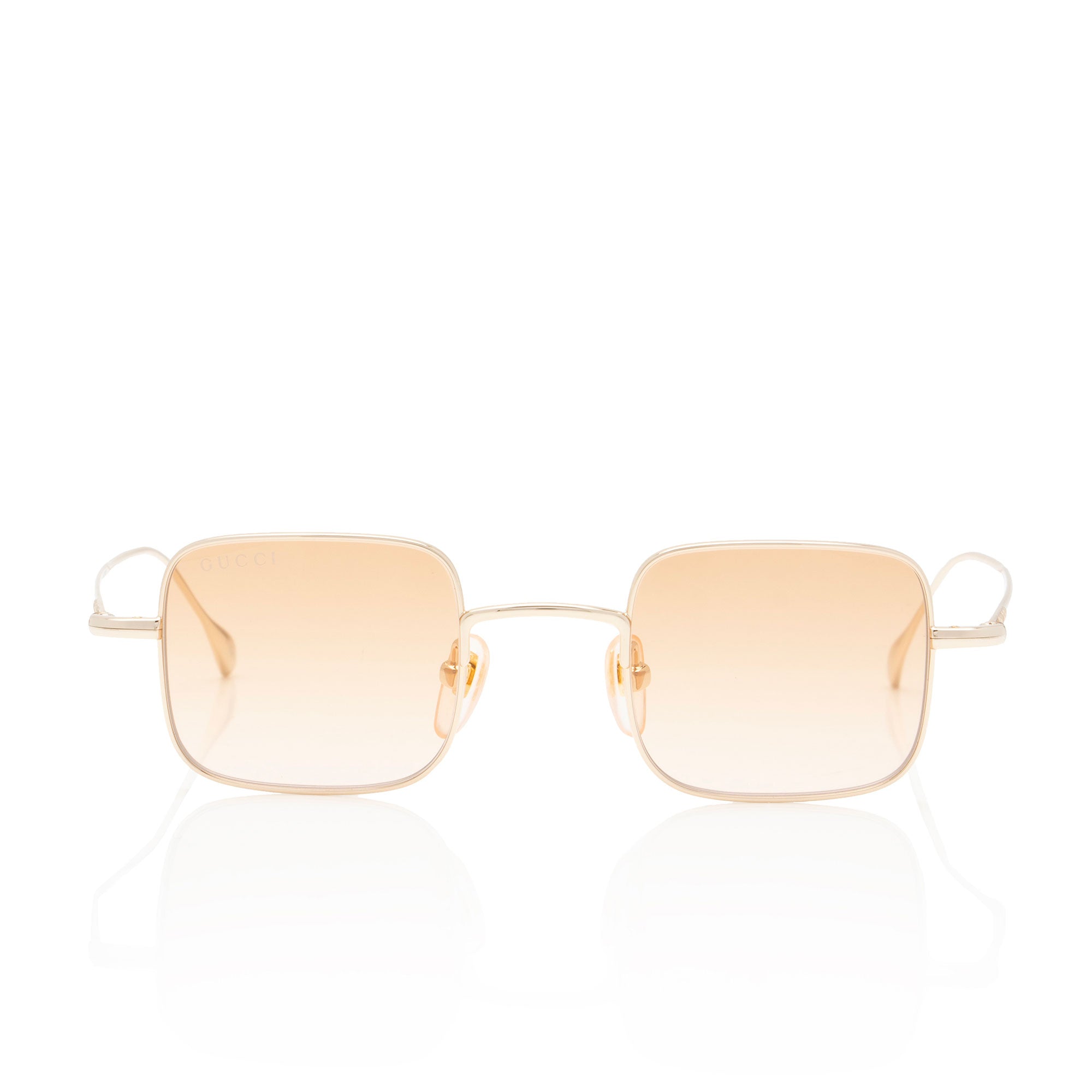 Gucci Logo Square Sunglasses