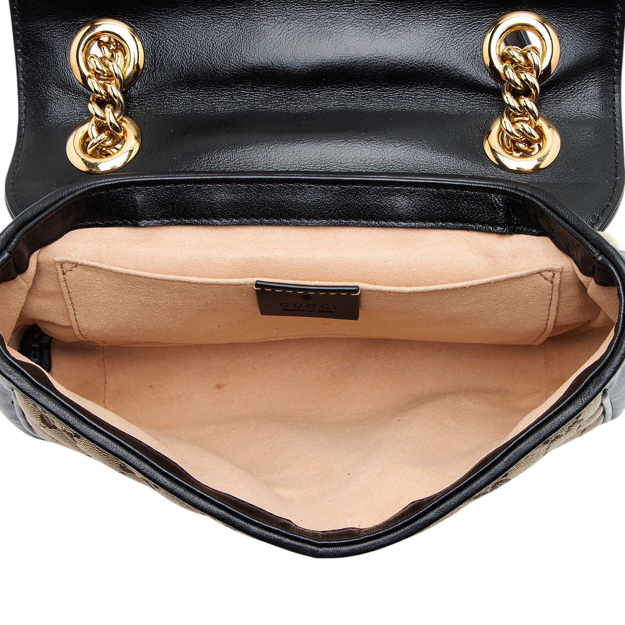 Gucci Matelasse GG Canvas GG Marmont Small Flap Bag