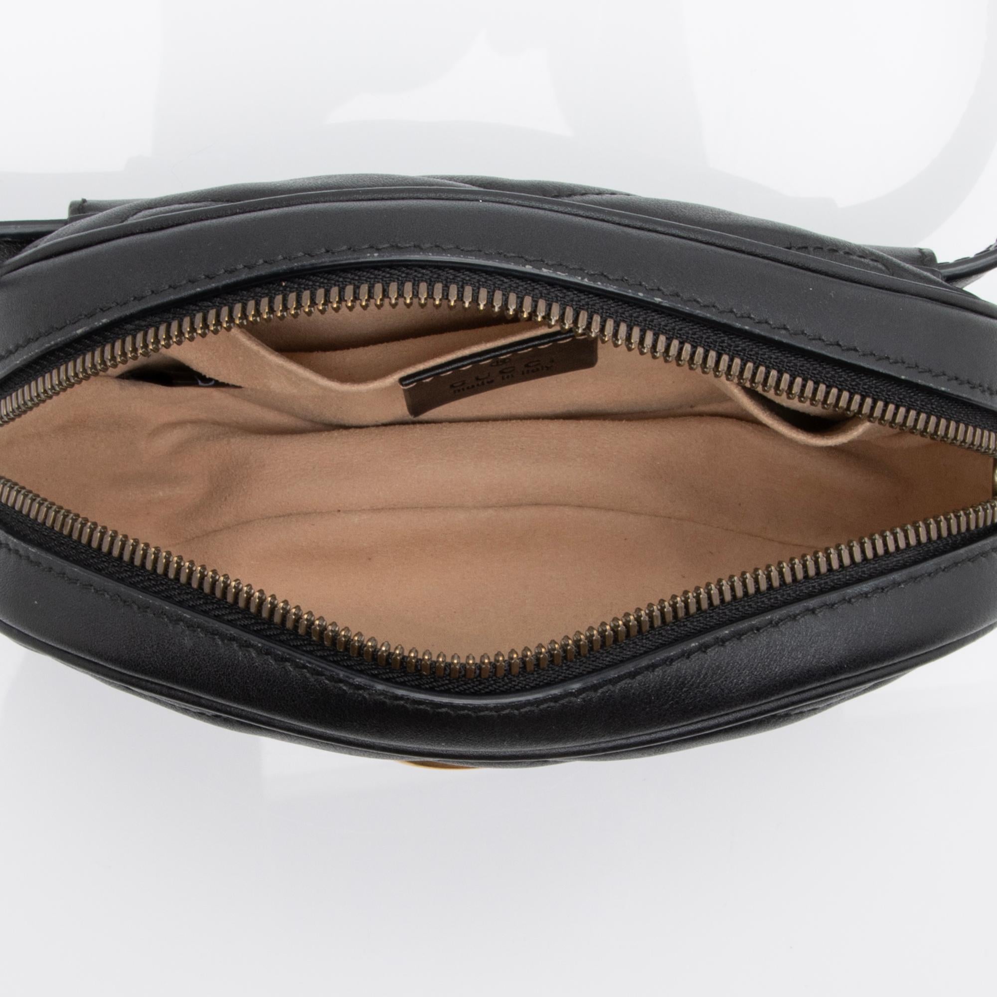 Gucci Matelasse Leather GG Marmont Belt Bag - Size 30 / 75 (SHF-e1ITa6)