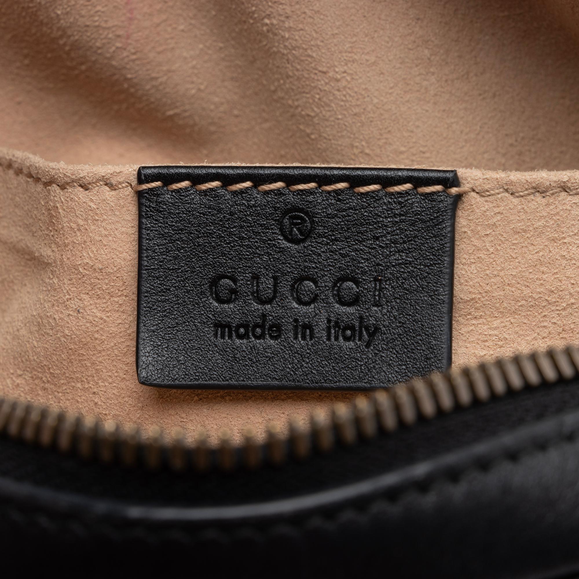 Gucci Matelasse Leather GG Marmont Belt Bag - Size 30 / 75 (SHF-e1ITa6)