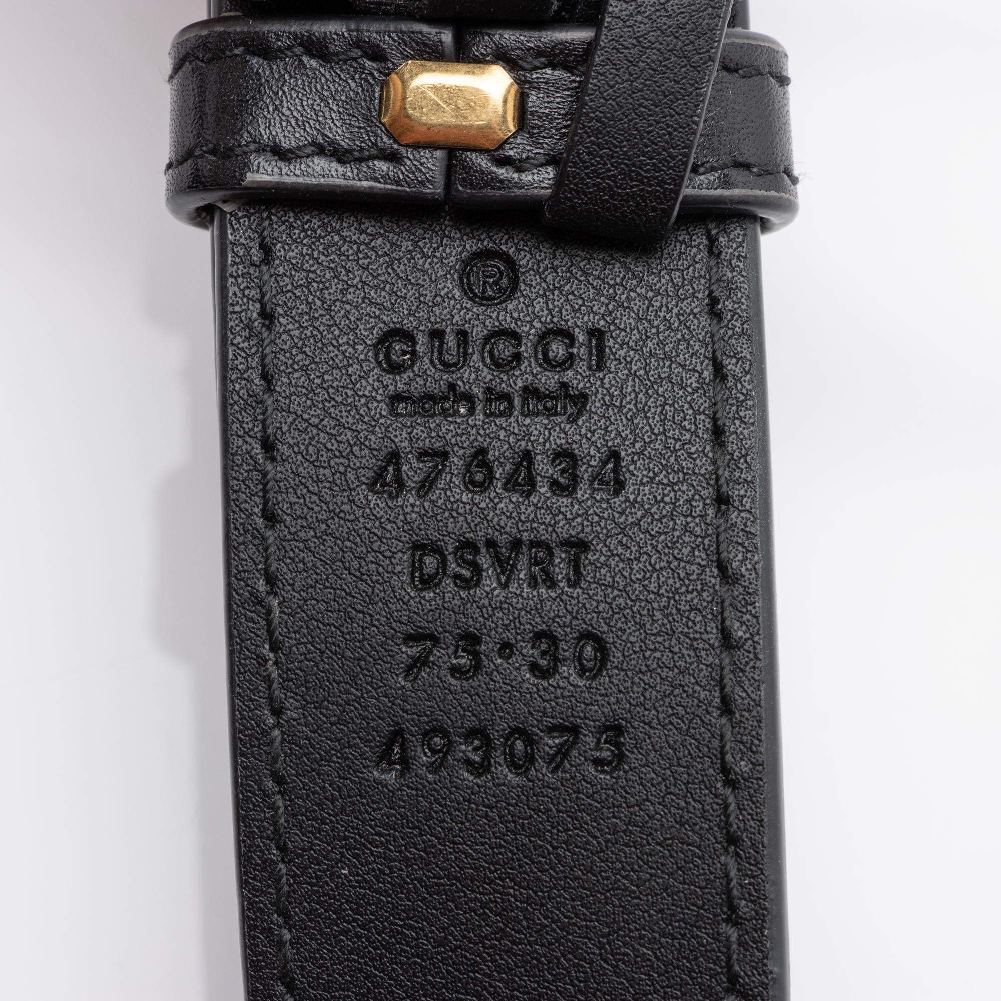 Gucci Matelasse Leather GG Marmont Belt Bag - Size 30 / 75 (SHF-e1ITa6)