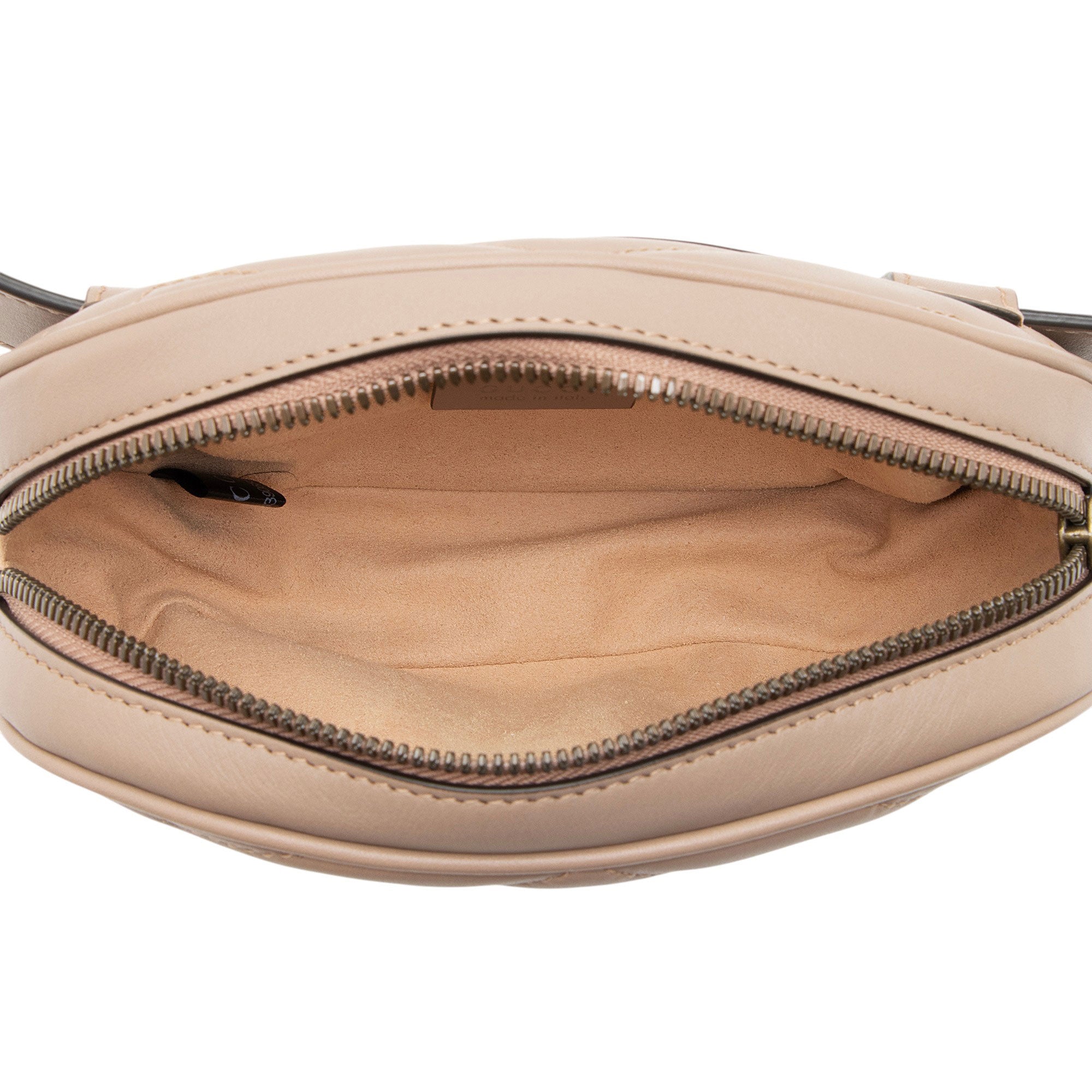 Gucci Matelasse Leather GG Marmont Belt Bag - Size 30 / 75