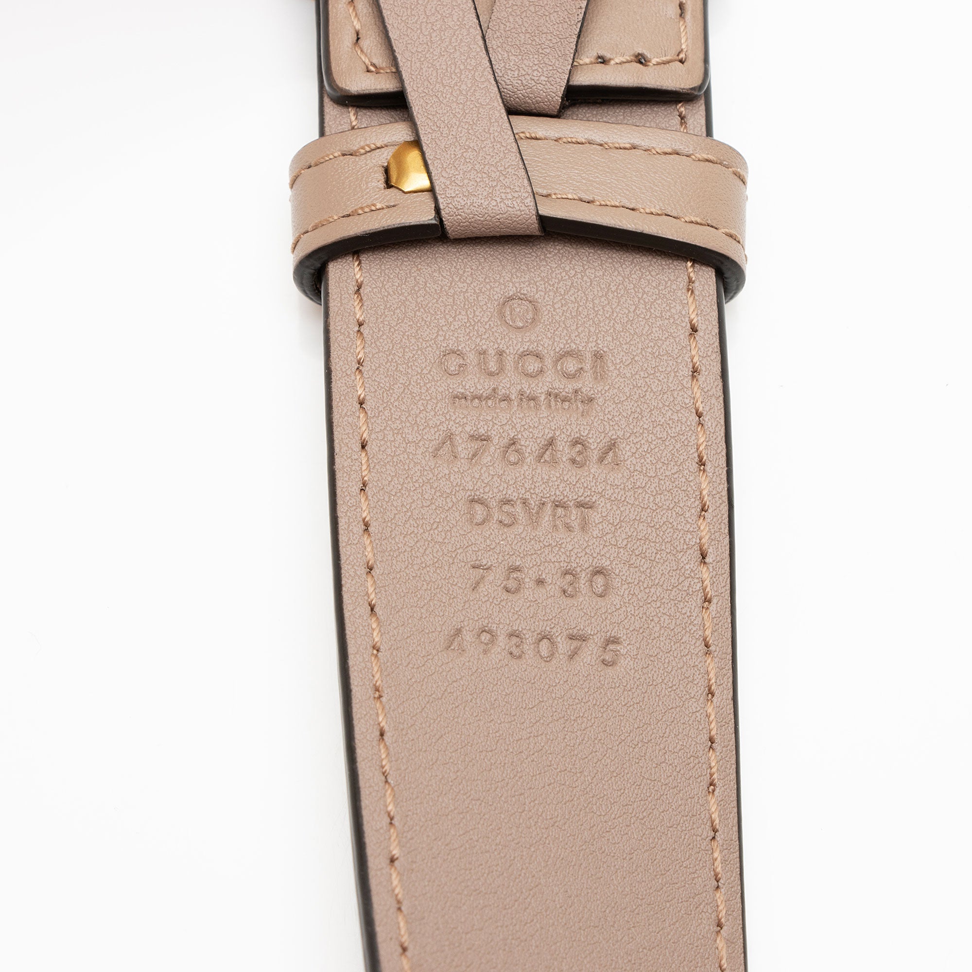 Gucci Matelasse Leather GG Marmont Belt Bag - Size 30 / 75