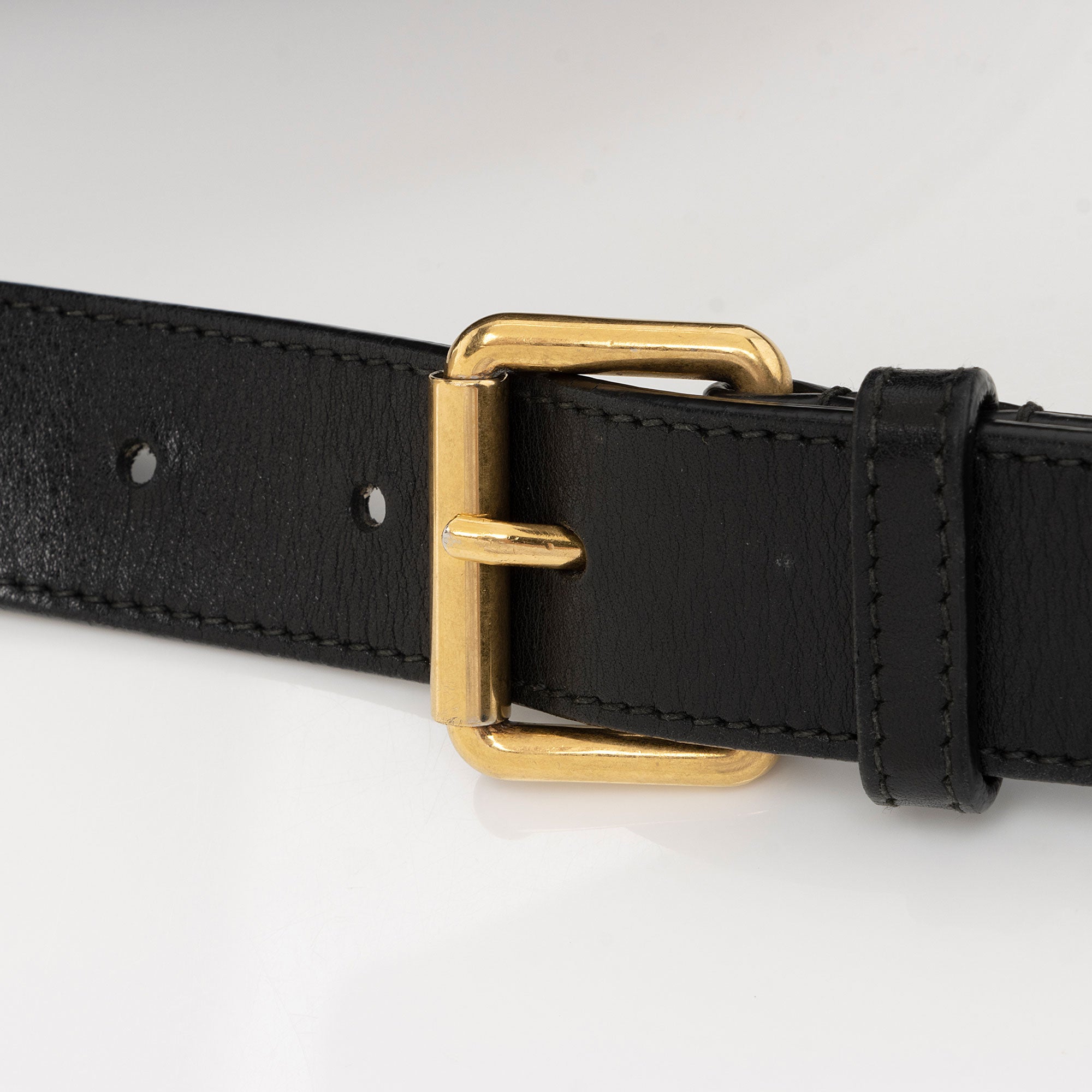 Gucci Matelasse Leather GG Marmont Belt Bag - Size 34 / 85 (SHF-sypfnp)