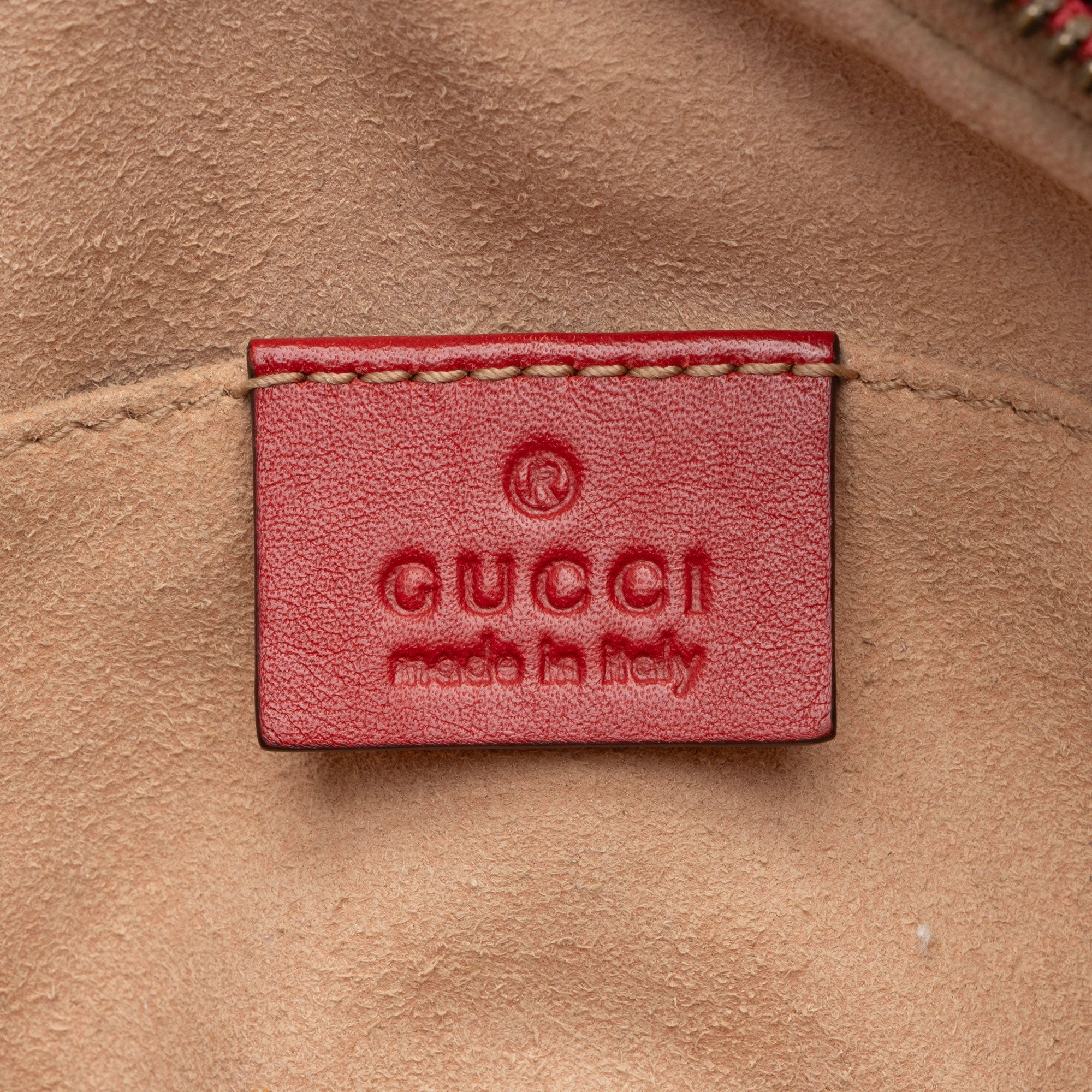 Gucci Matelasse Leather GG Marmont Belt Bag - Size 38 / 95 (SHF-DYUhgU)