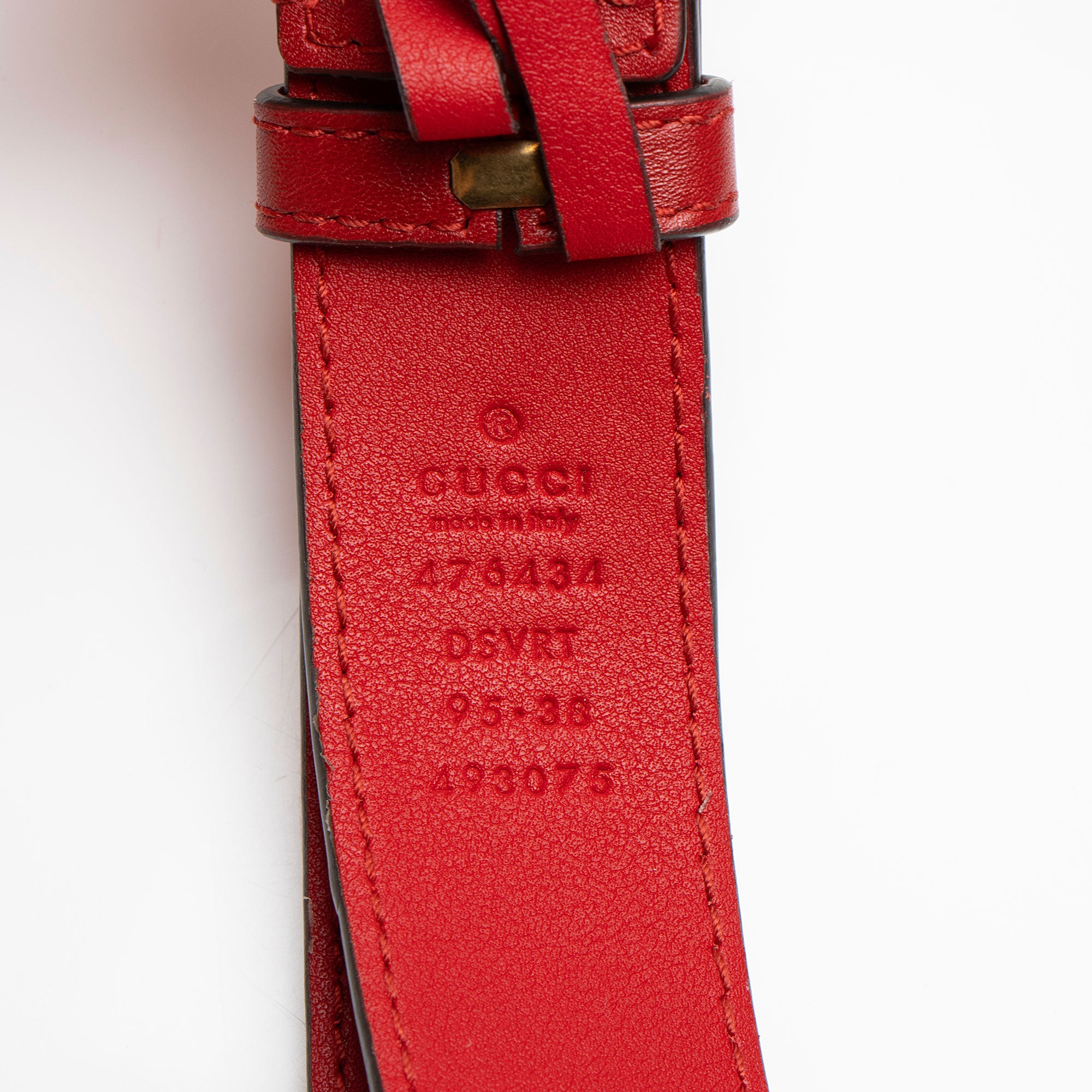 Gucci Matelasse Leather GG Marmont Belt Bag - Size 38 / 95