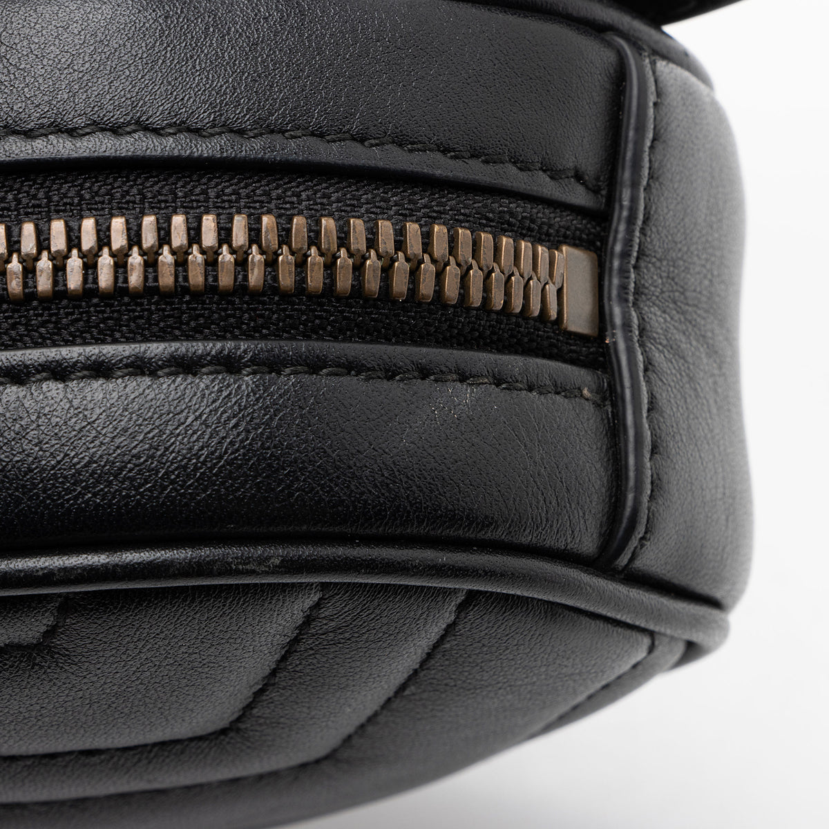 Gucci Matelasse Leather GG Marmont Belt Bag - Size 38 / 95