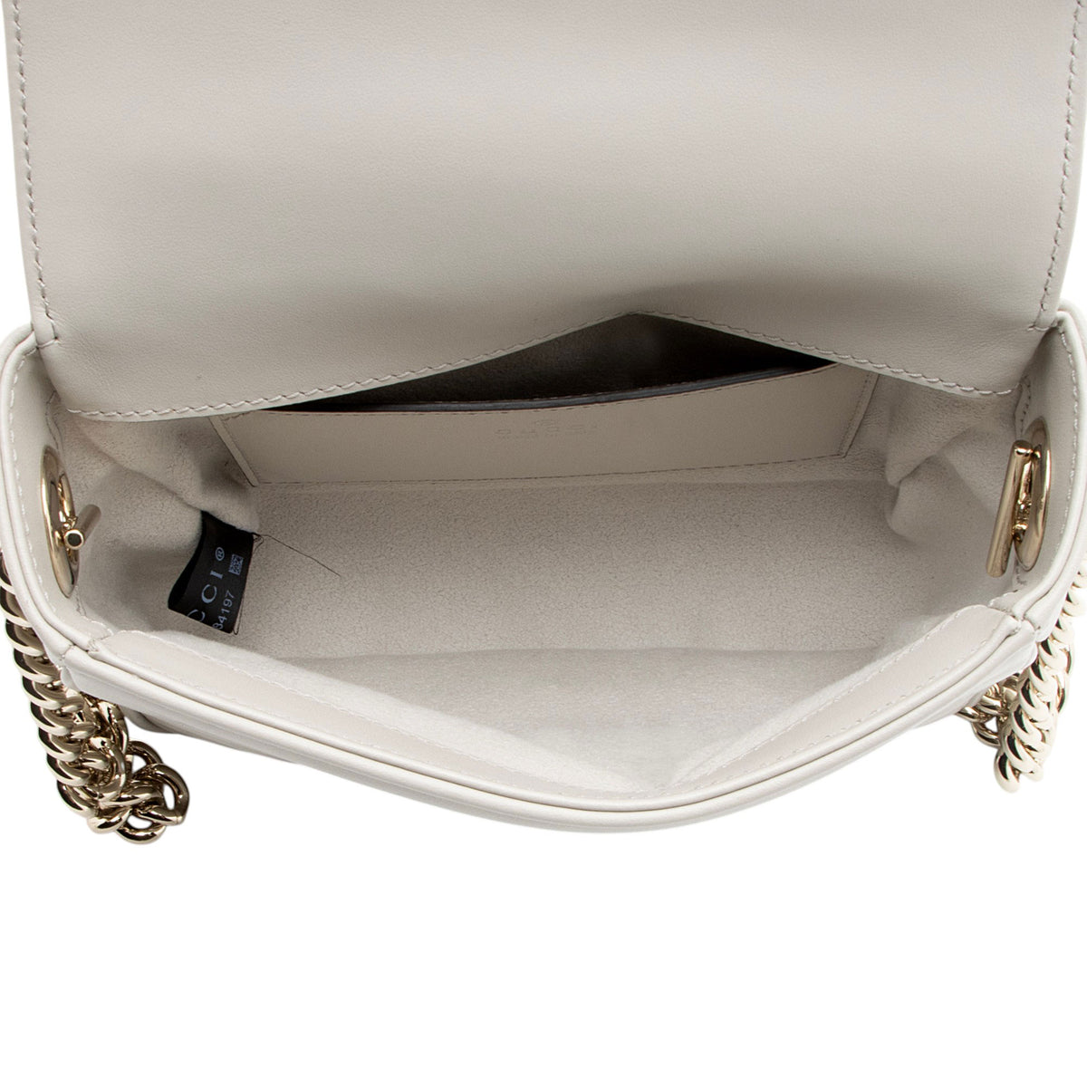 Gucci Matelasse Leather GG Marmont Chain Mini Top Handle