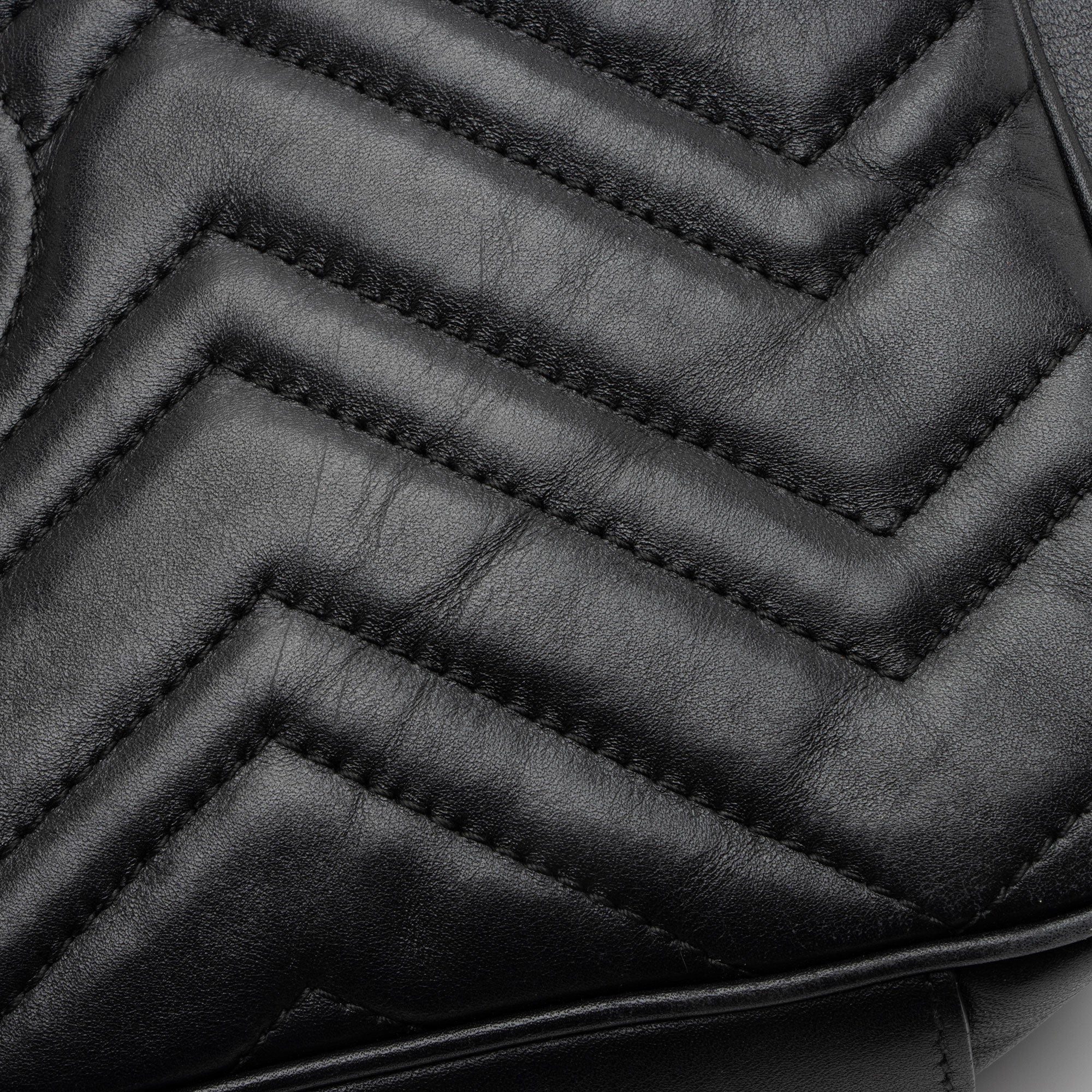 Gucci Matelasse Leather GG Marmont Large Flap Bag