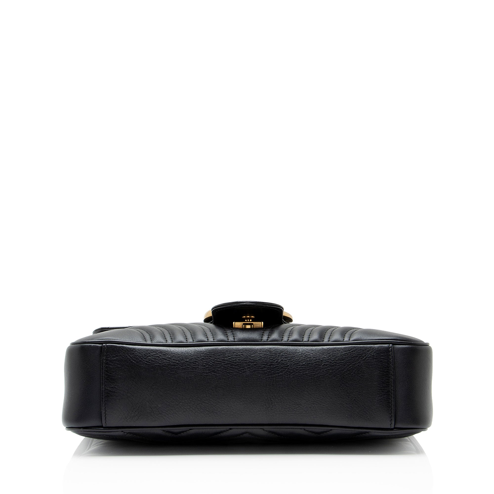 Gucci Matelasse Leather GG Marmont Large Flap Bag