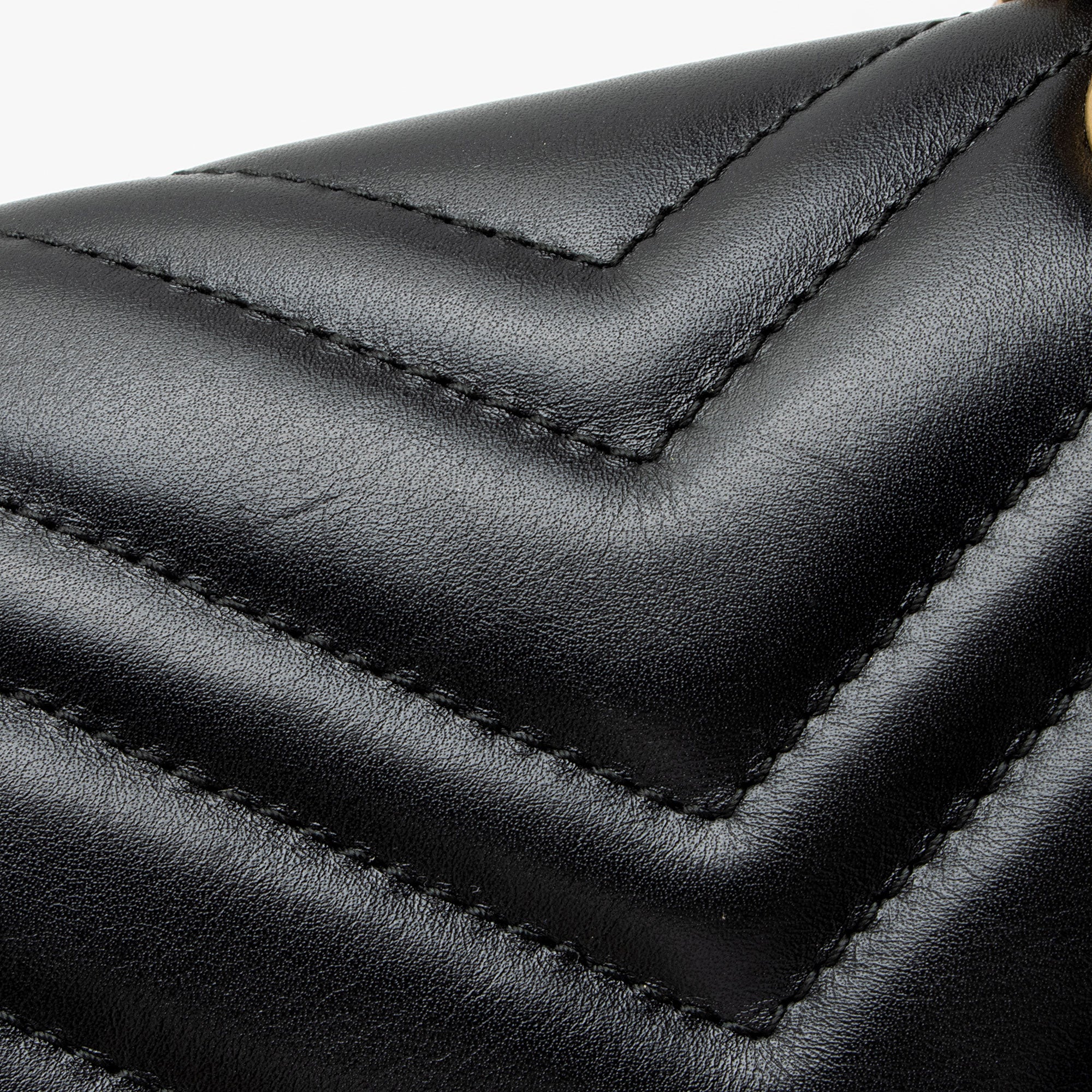 Gucci Matelasse Leather GG Marmont Large Flap Bag