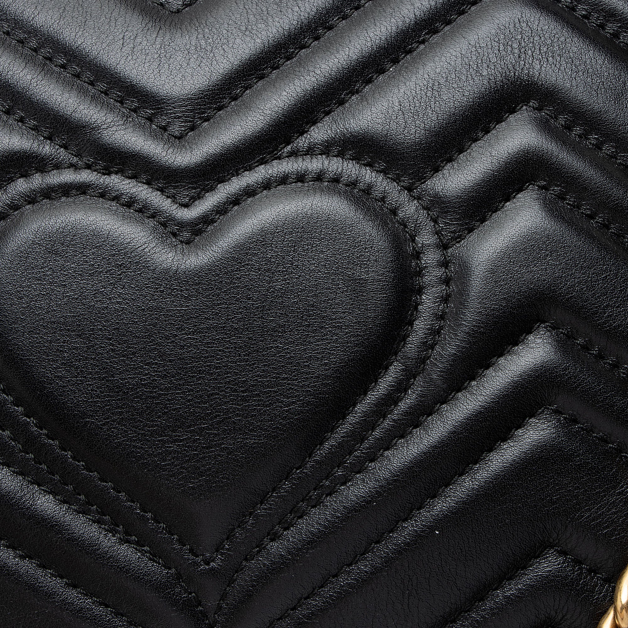 Gucci Matelasse Leather GG Marmont Large Flap Bag