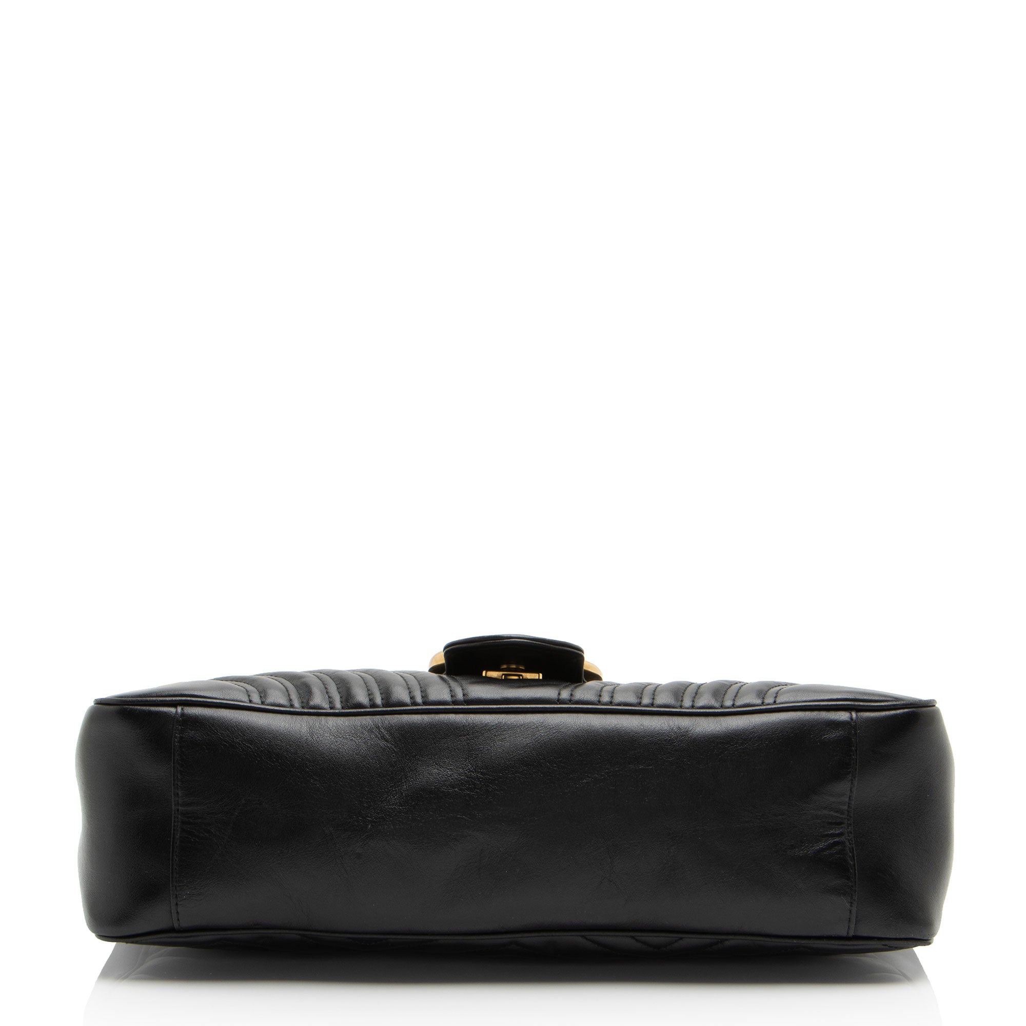 Gucci Matelasse Leather GG Marmont Large Flap Bag