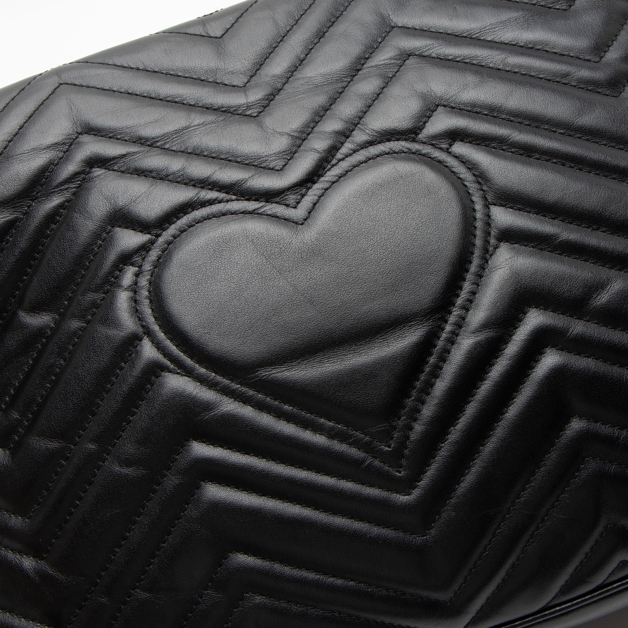 Gucci Matelasse Leather GG Marmont Large Flap Bag