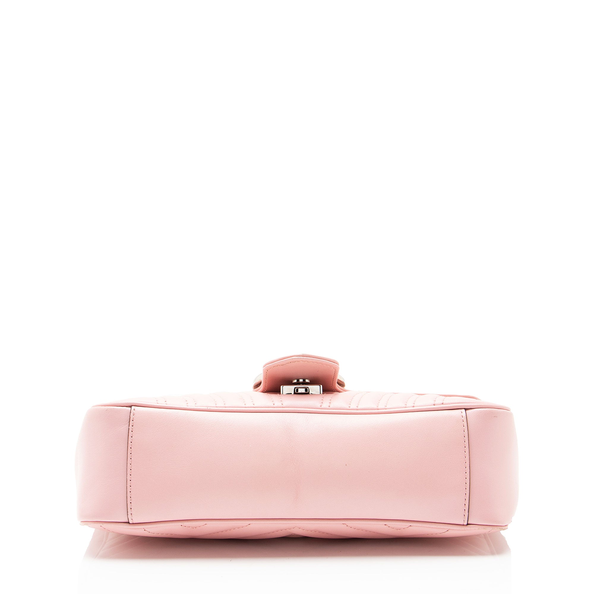 Gucci Matelasse Leather GG Marmont Medium Flap Bag