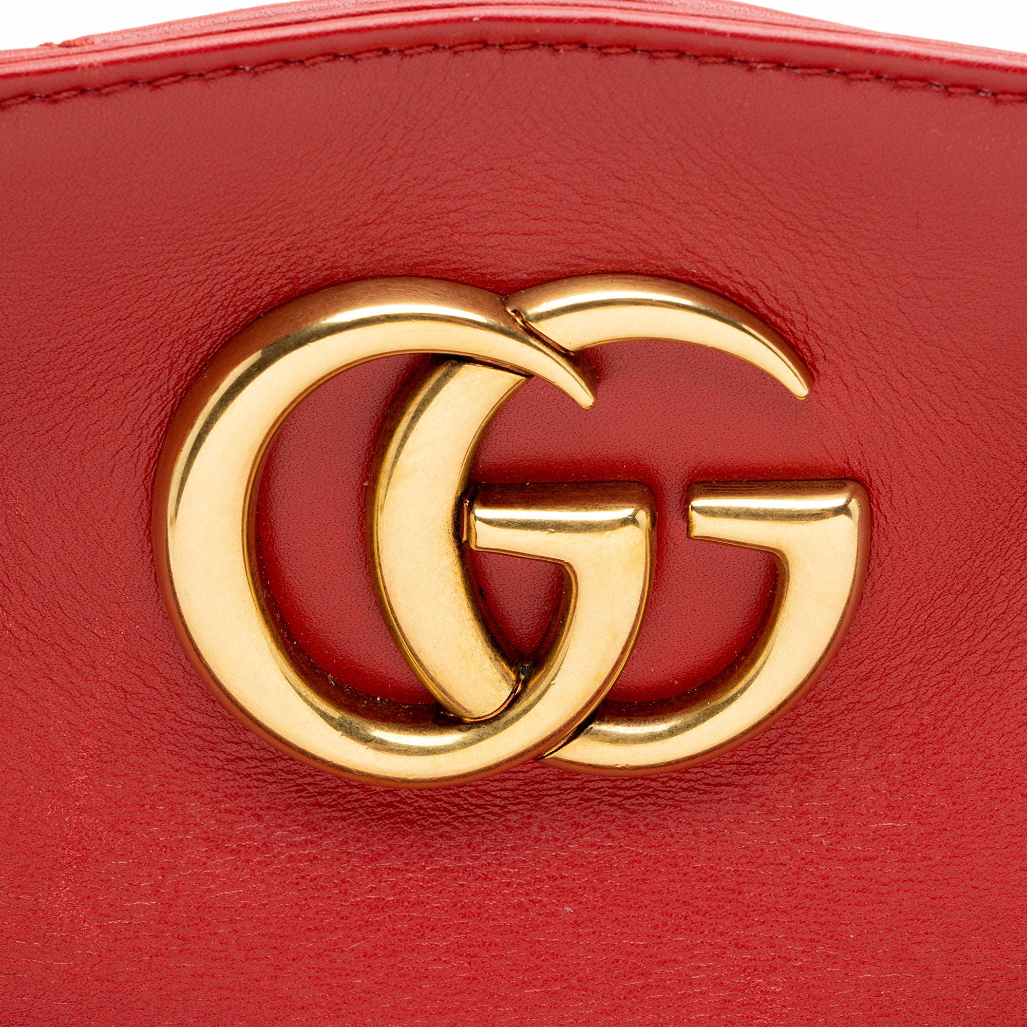 Gucci Matelasse Leather GG Marmont Medium Open Shoulder Bag