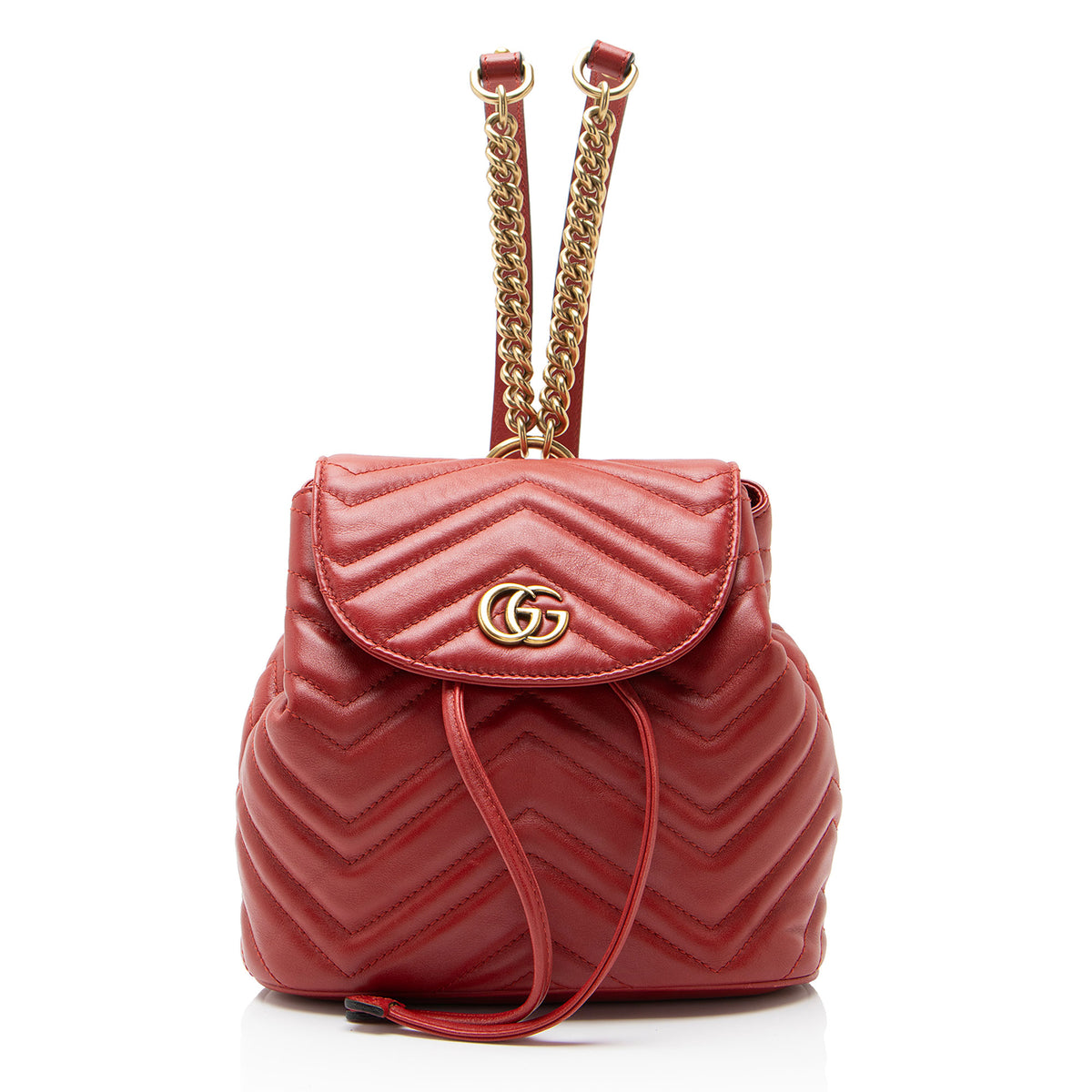 Gucci Matelasse Leather GG Marmont Mini Backpack