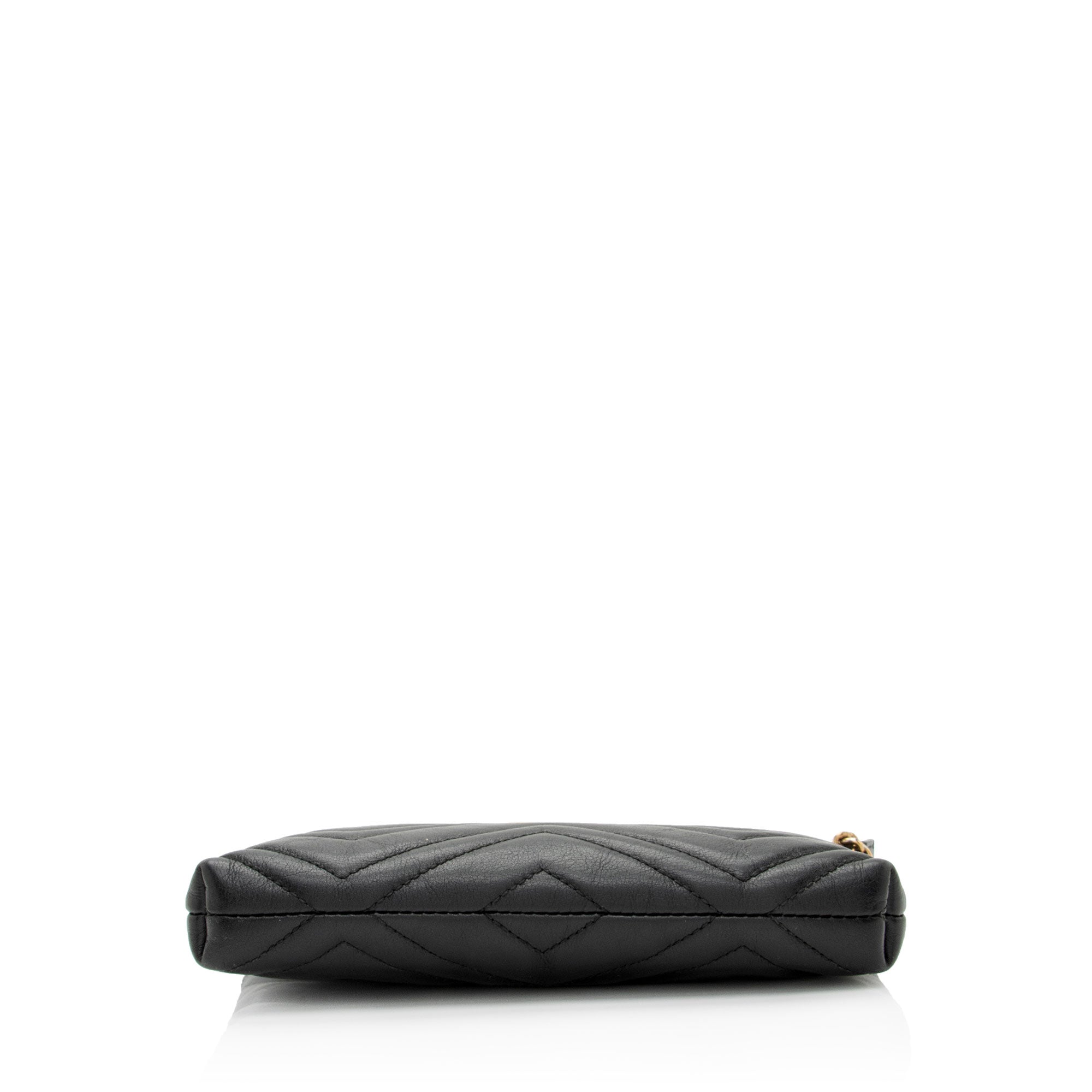 Gucci Matelasse Leather GG Marmont Mini Chain Bag (SHF-CwKDsc)