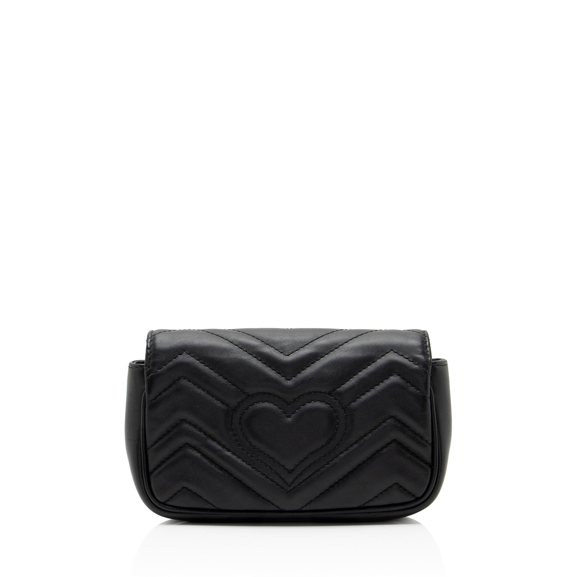 Gucci Matelasse Leather GG Marmont Mini Flap Bag