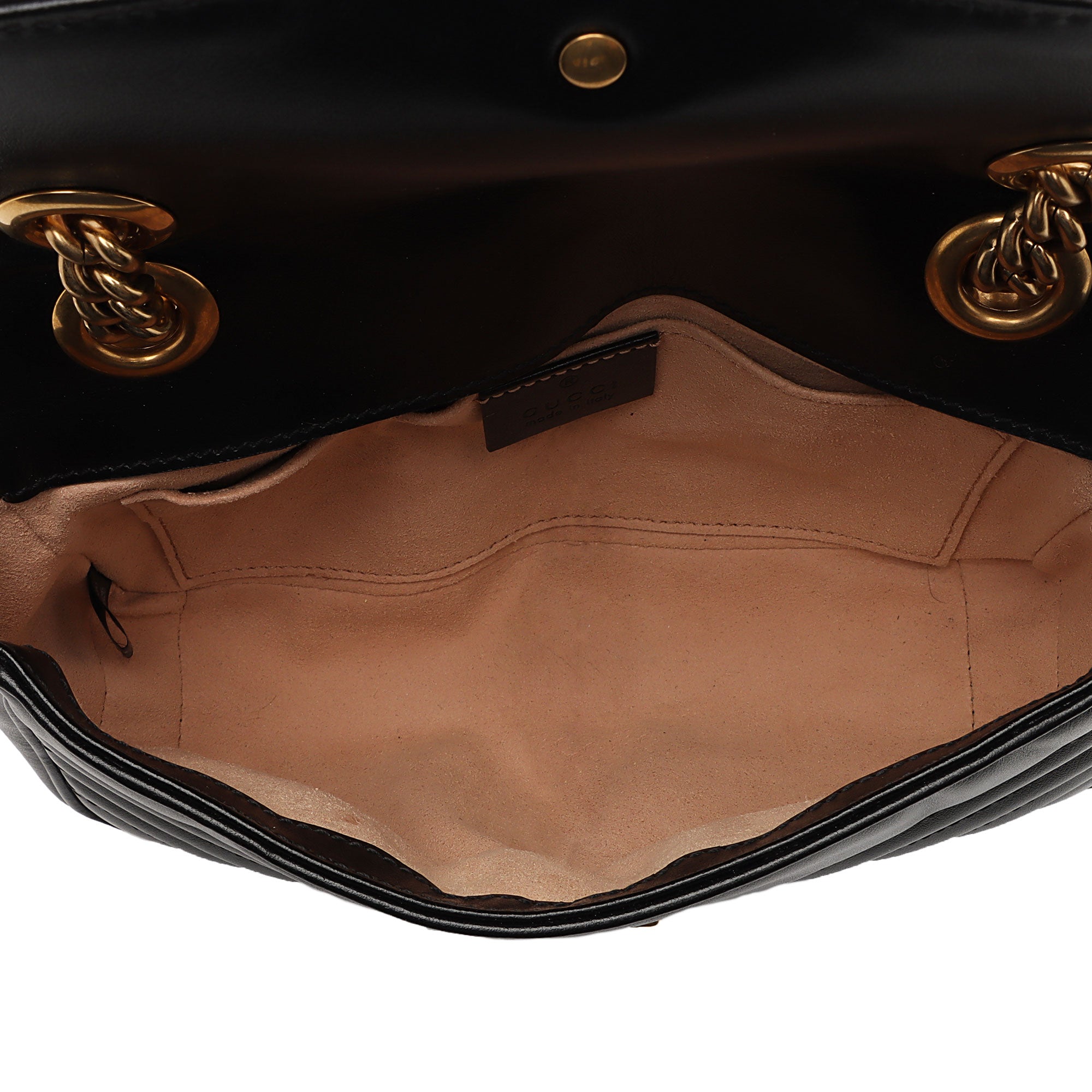 Gucci Matelasse Leather GG Marmont Mini Shoulder Bag (SHF-iWJZlj)