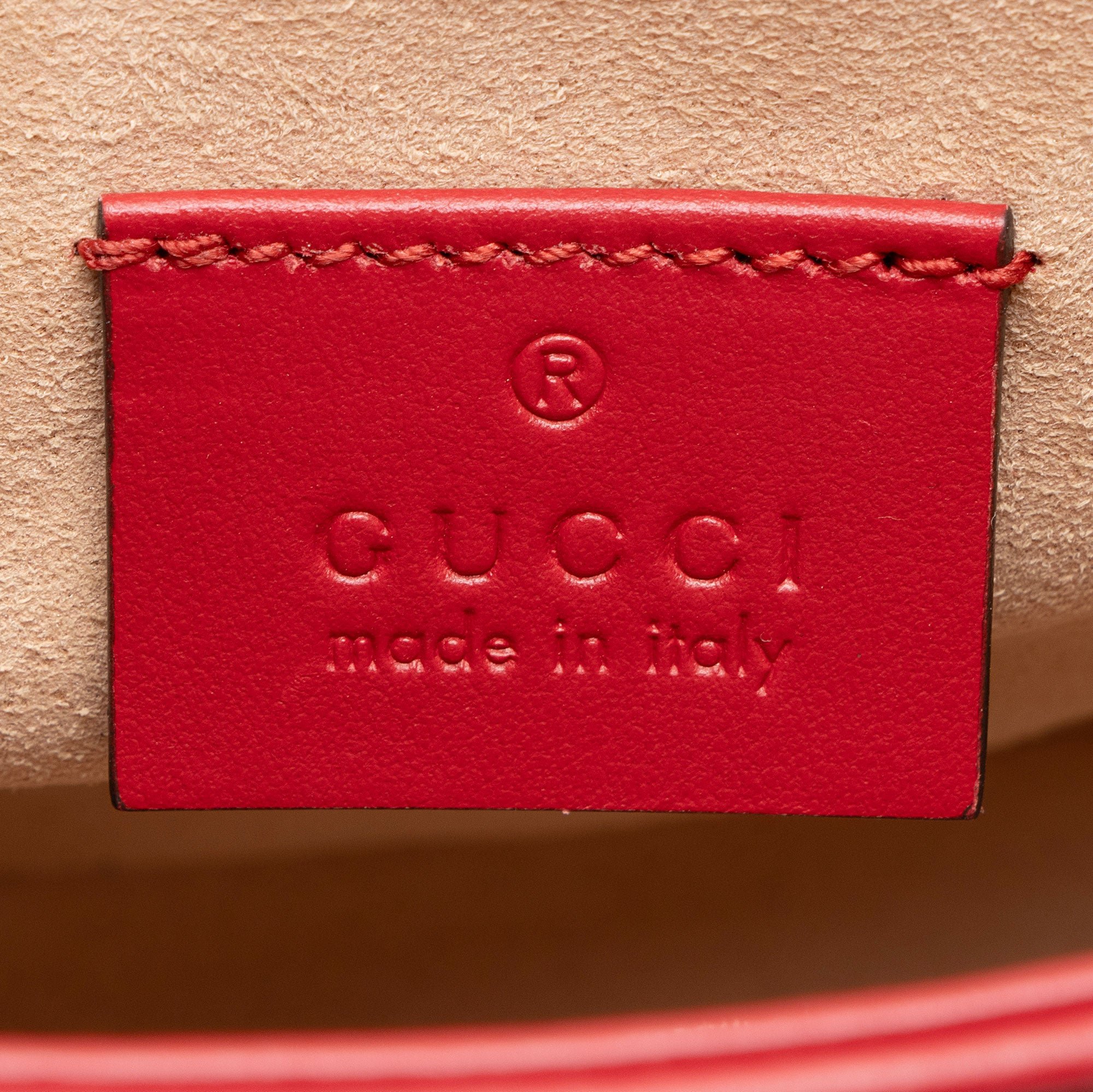 Gucci Matelasse Leather GG Marmont Mini Top Handle Bag