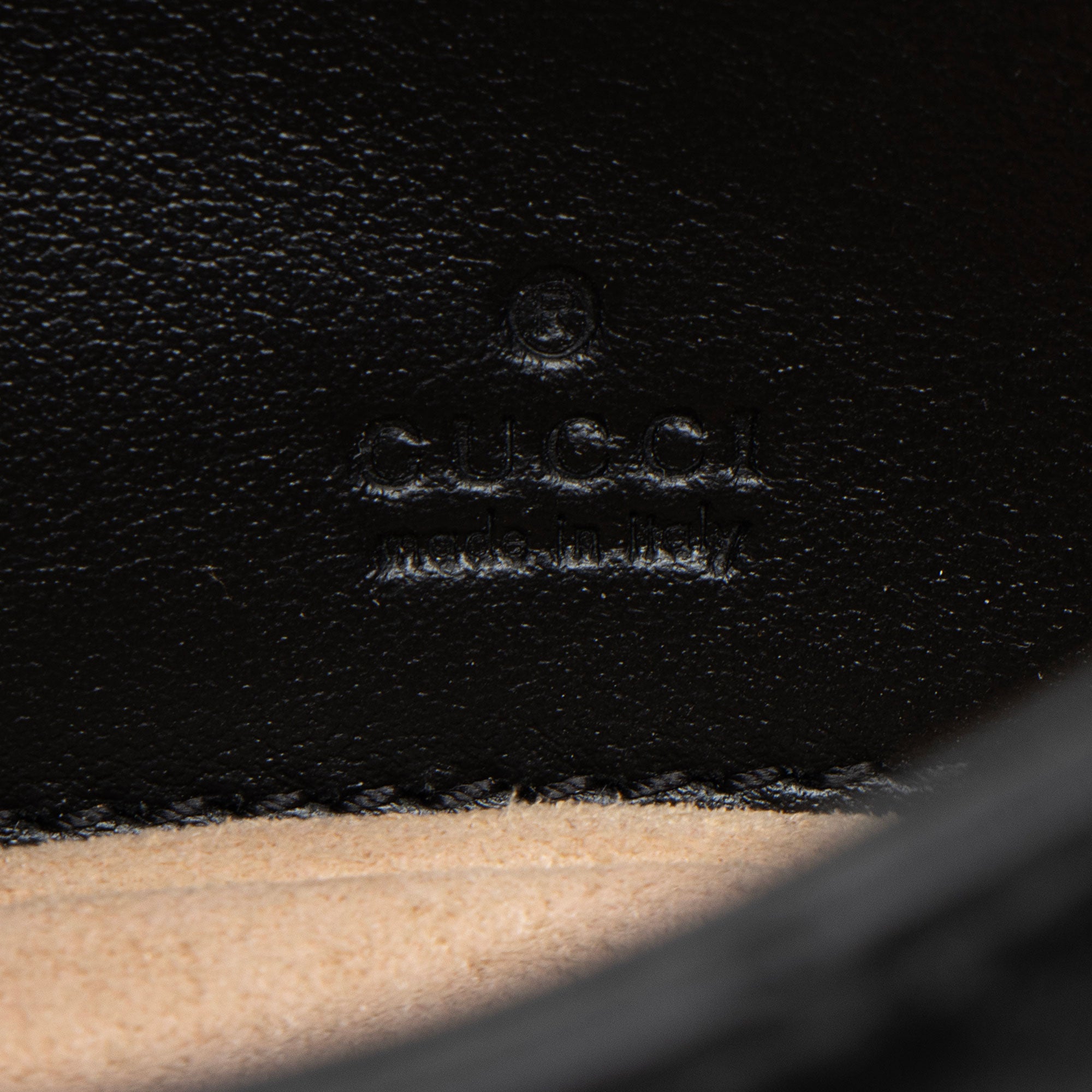 Gucci Matelasse Leather GG Marmont Monochrome Square Chain Belt Bag