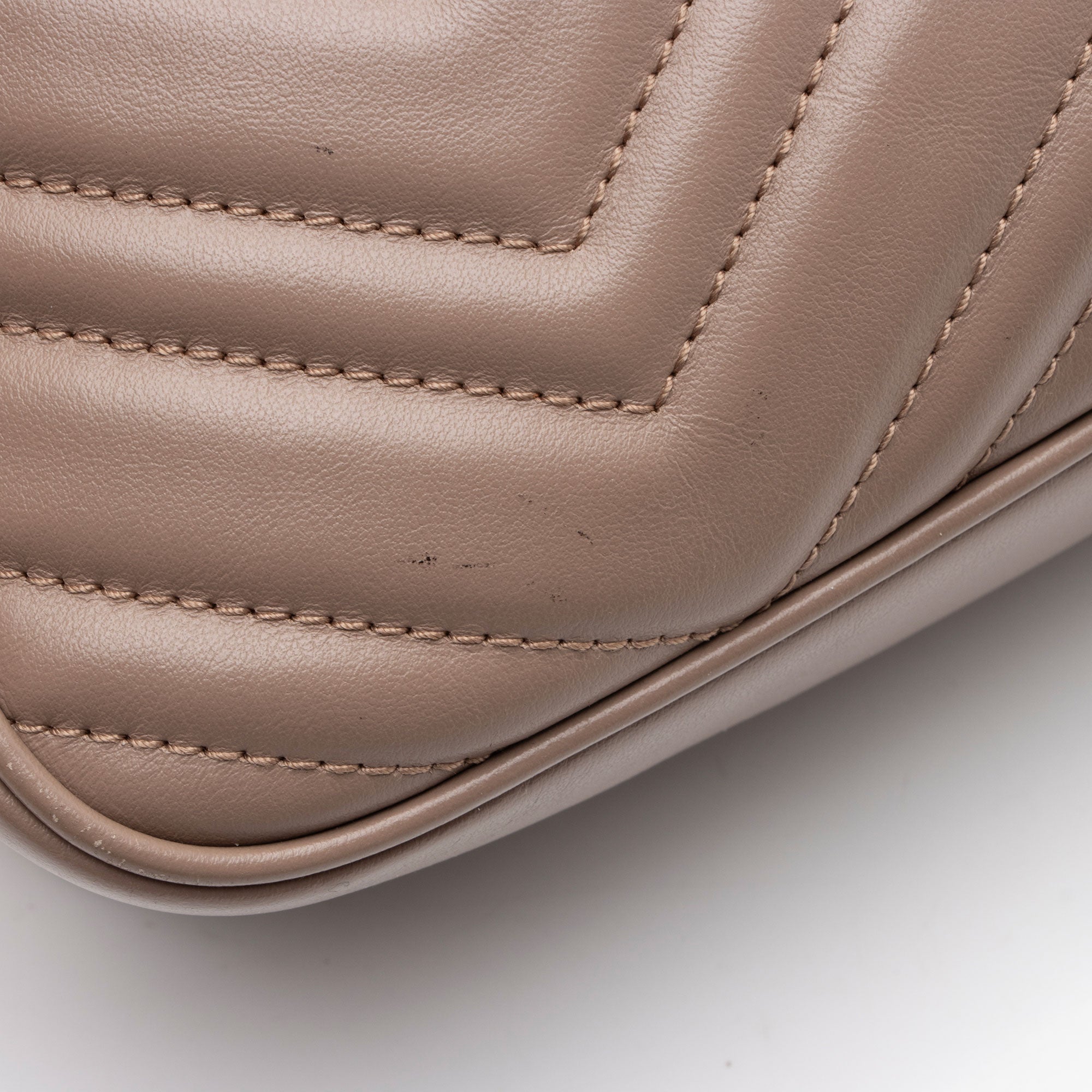 Gucci Matelasse Leather GG Marmont Small Camera Bag