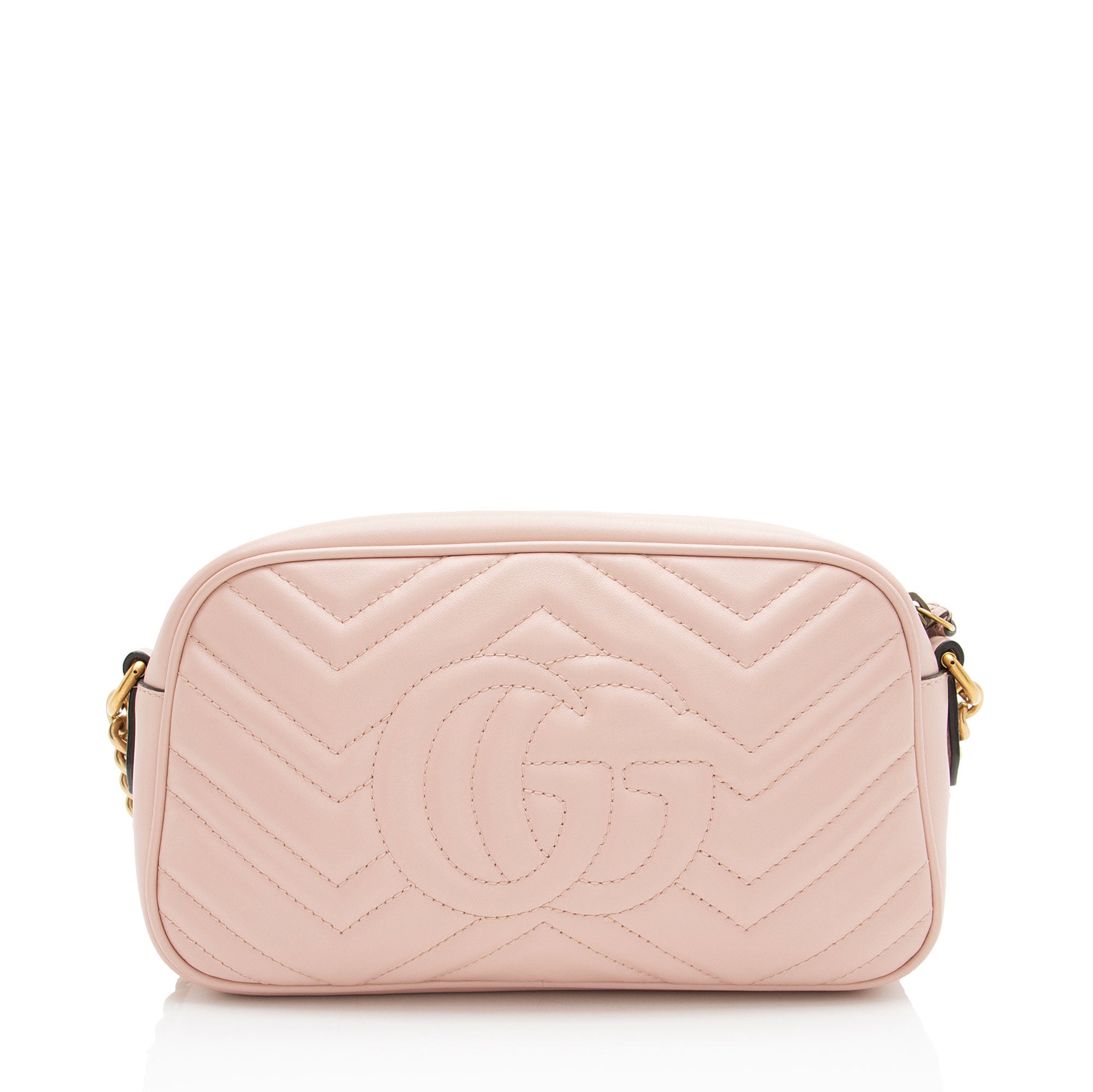 Gucci Matelasse Leather GG Marmont Small Camera Bag