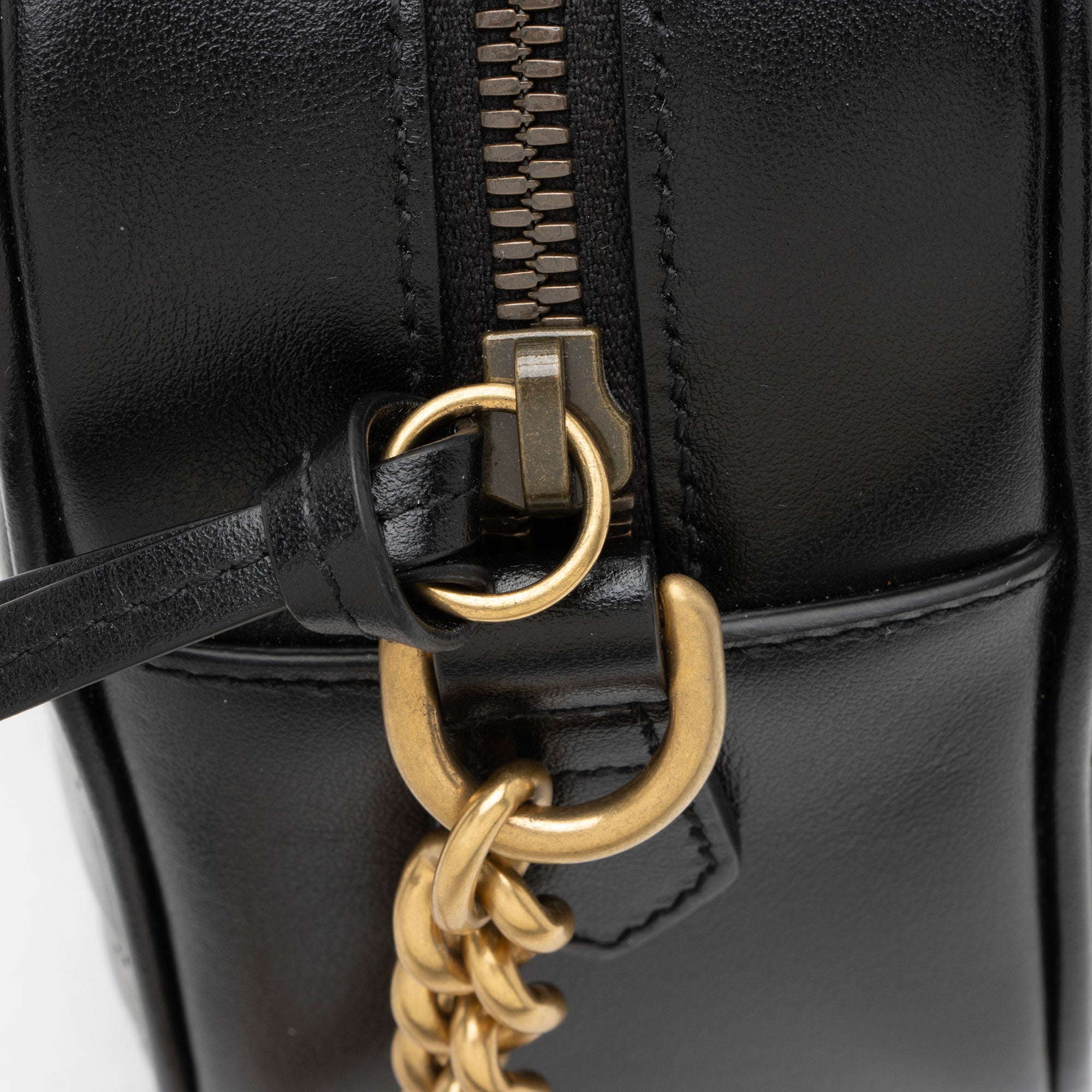 Gucci Matelasse Leather GG Marmont Small Camera Bag