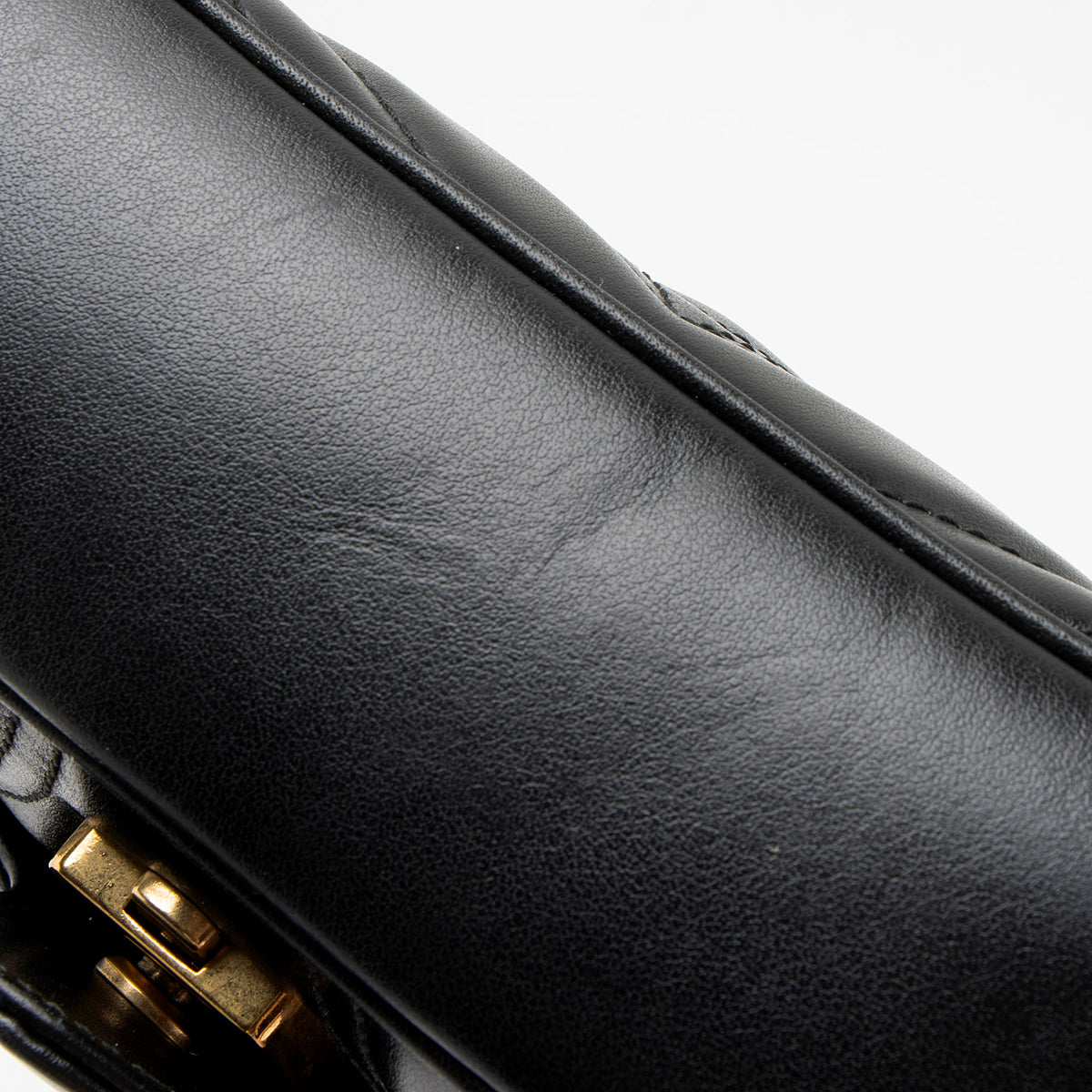 Gucci Matelasse Leather GG Marmont Small Flap Bag