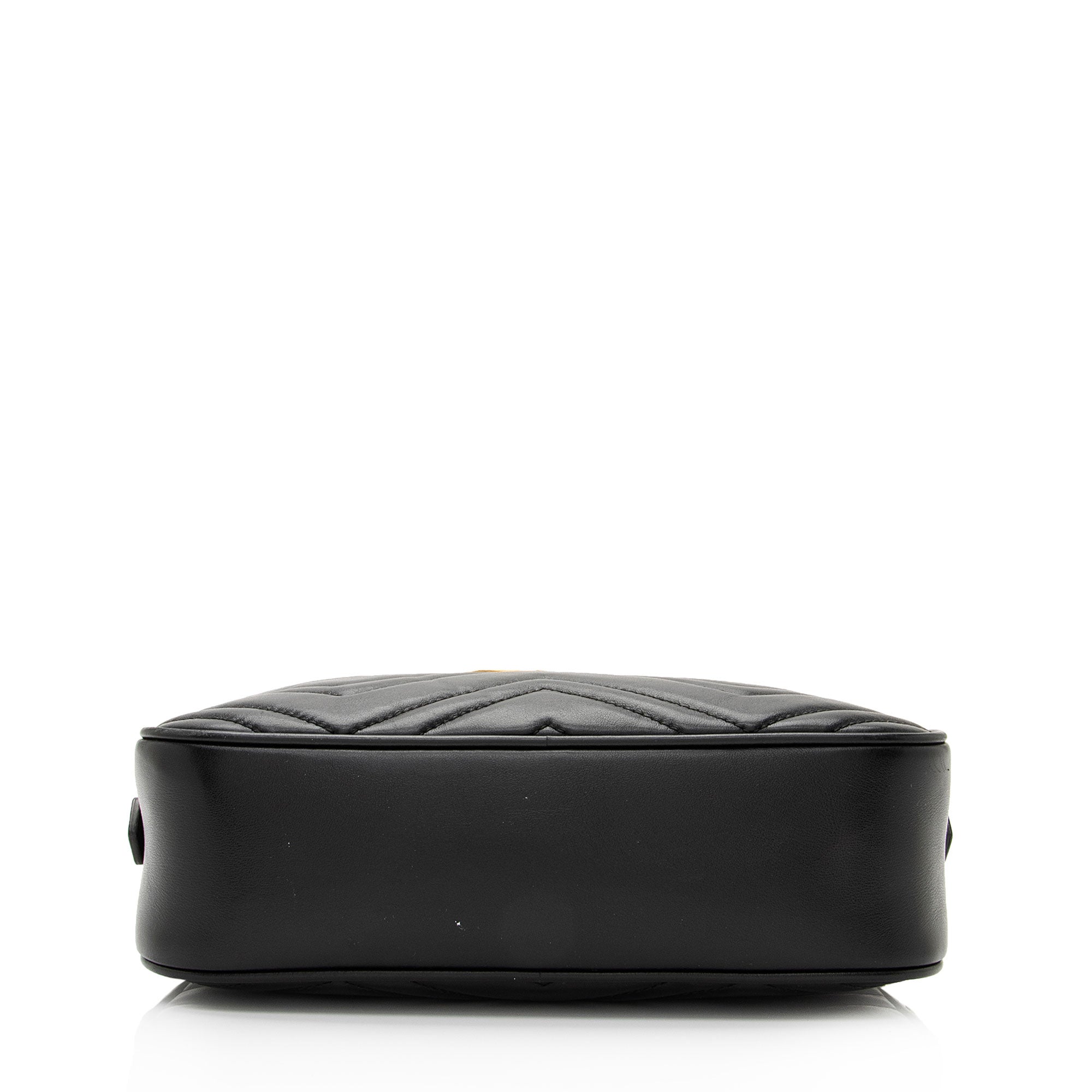 Gucci Matelasse Leather GG Marmont Small Shoulder Bag (SHF-qHsTPi)