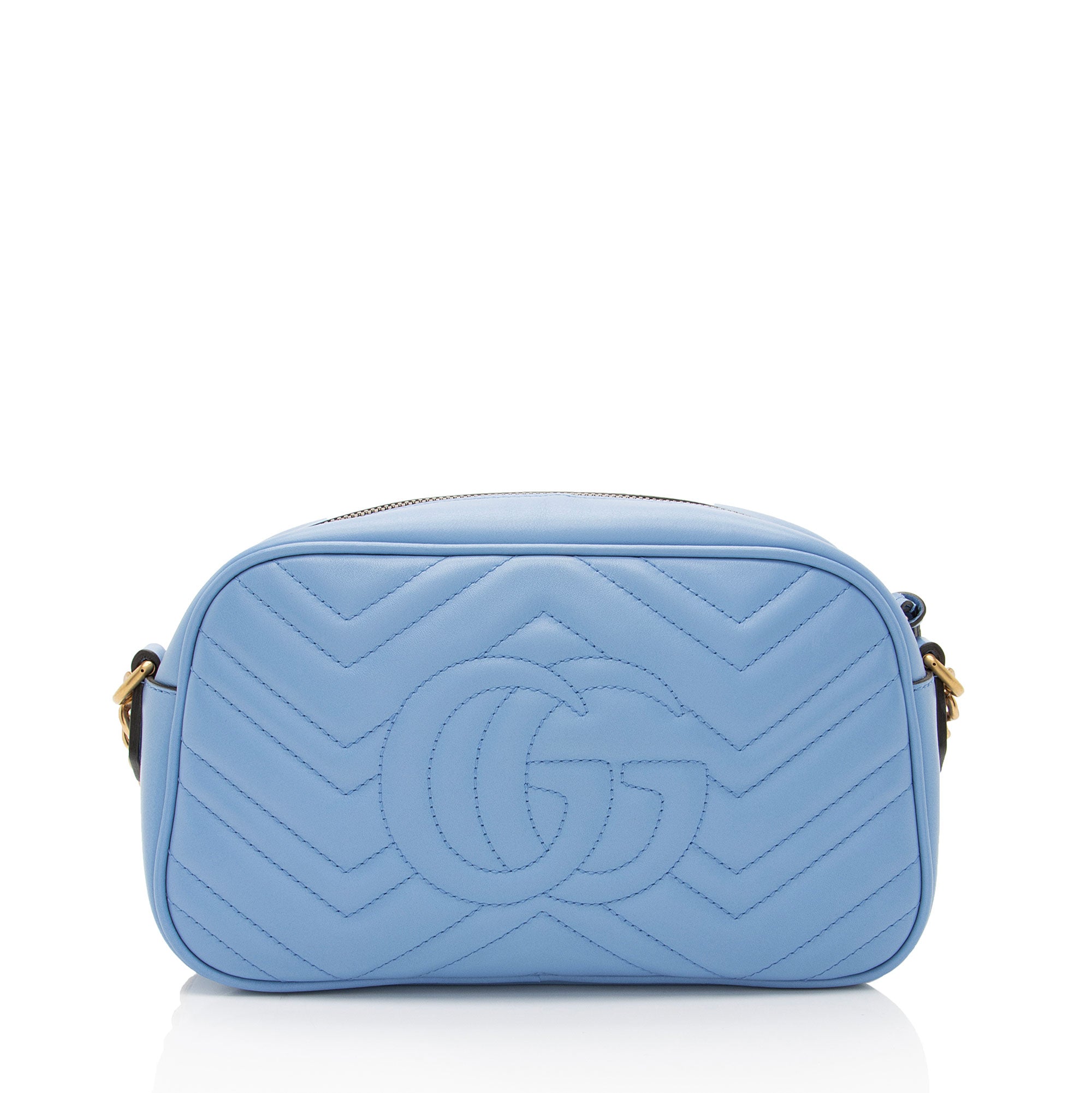 Gucci Matelasse Leather GG Marmont Small Shoulder Bag