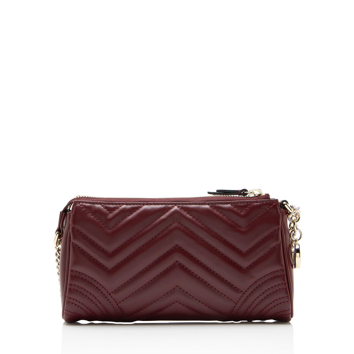 Gucci Matelasse Leather GG Marmont Mini Pochette