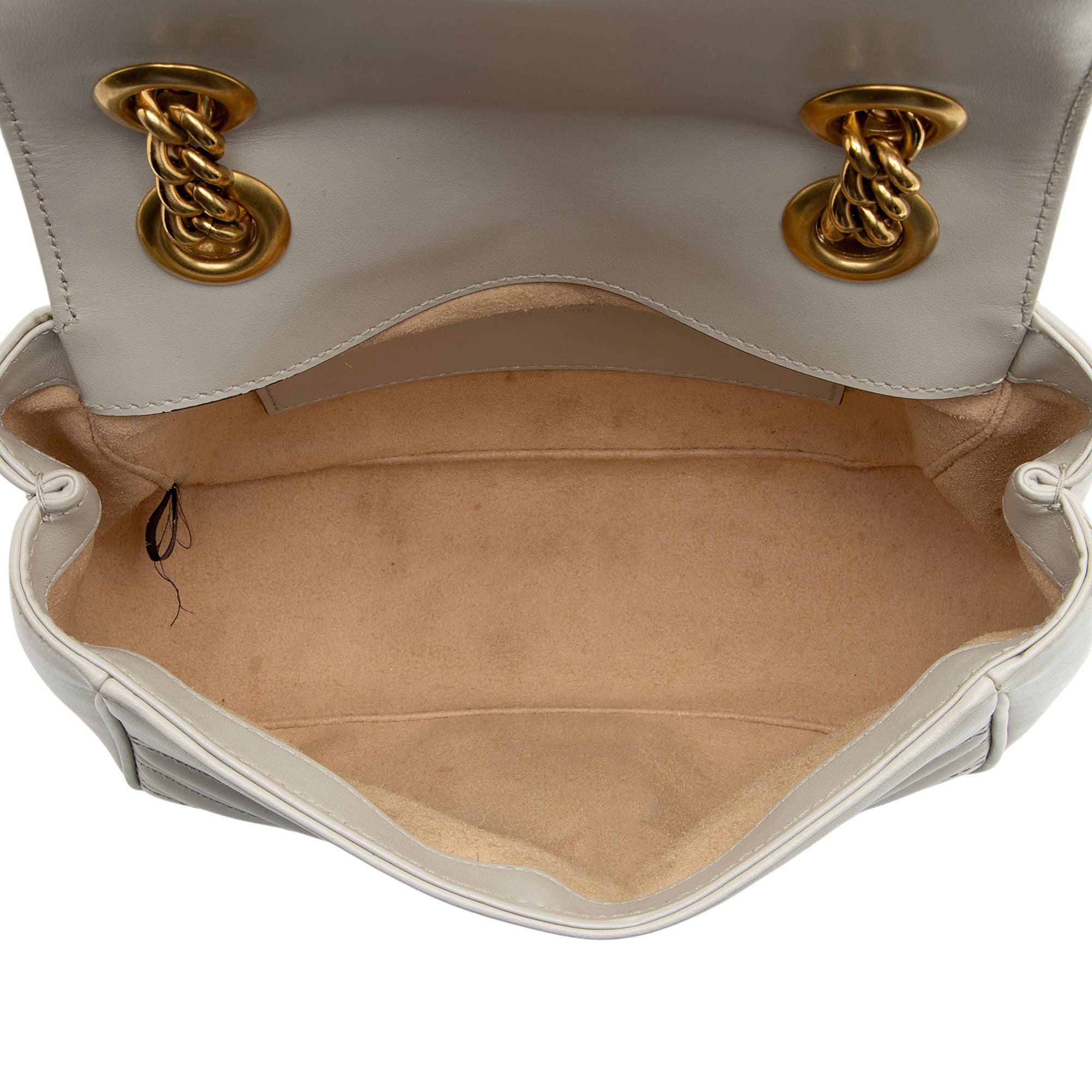 Gucci Matelasse Leather GG Marmont Square Mini Shoulder Bag