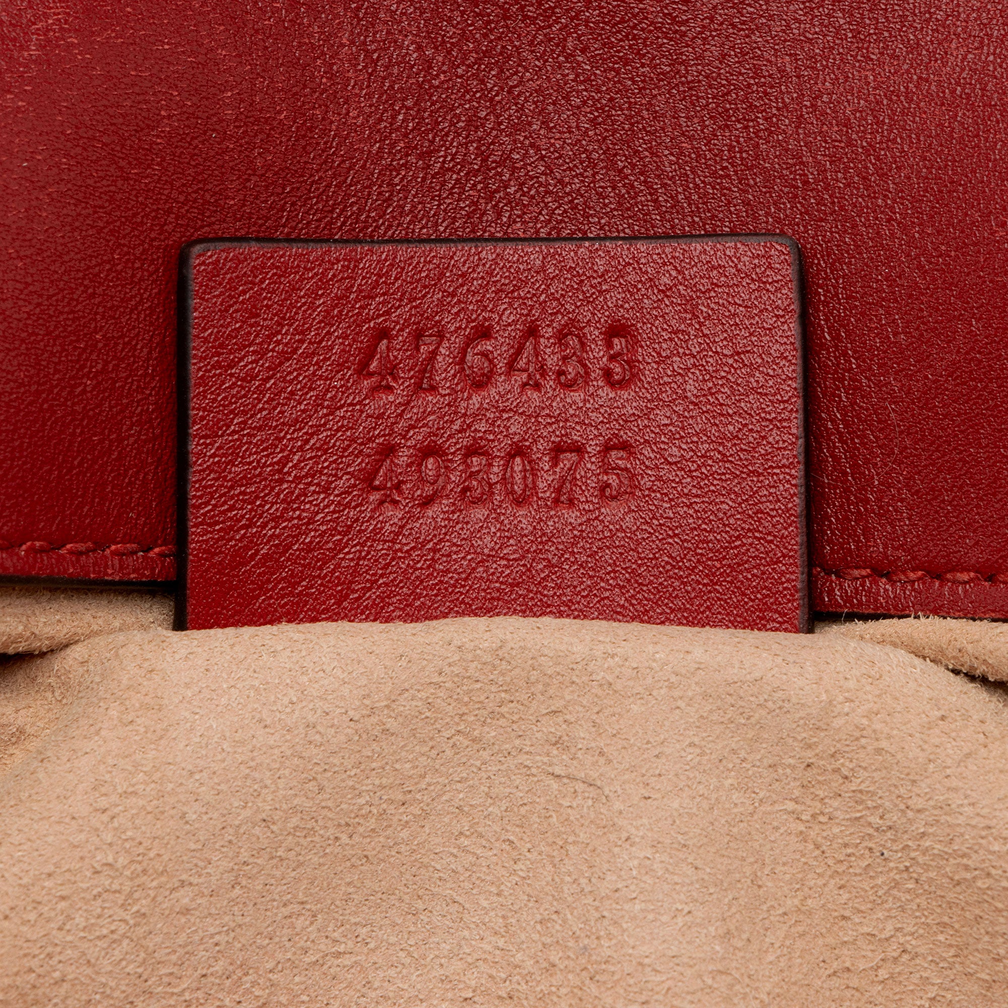 Gucci Matelasse Leather GG Marmont Super Mini Flap Bag (SHF-x8YYoY)