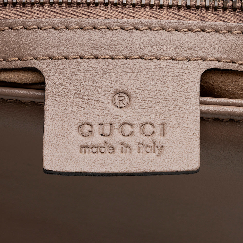 Gucci Matelasse Leather GG Marmont Top Handle Small Shoulder Bag (SHF-22063)