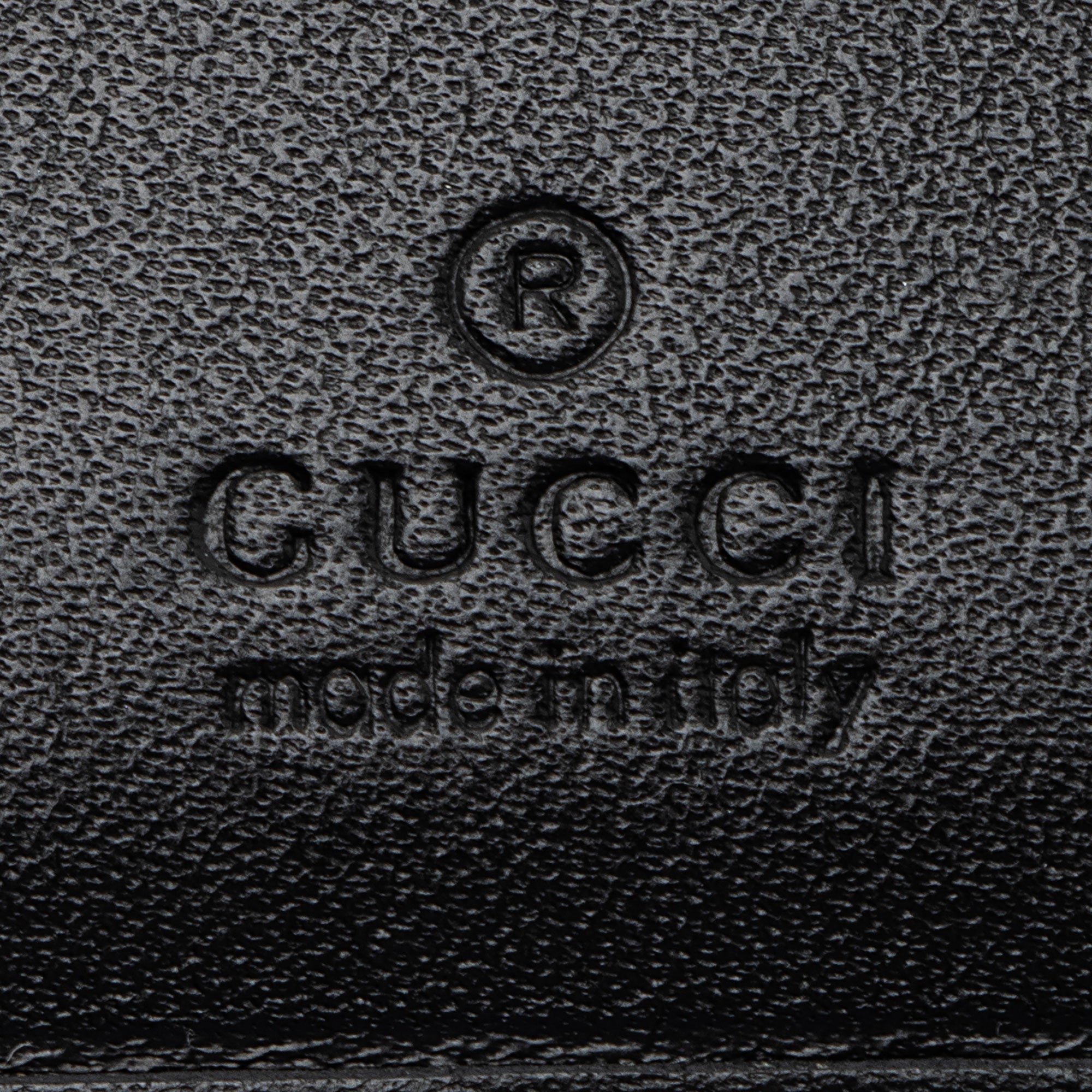 Gucci Matelasse Leather GG Marmont Trifold Wallet