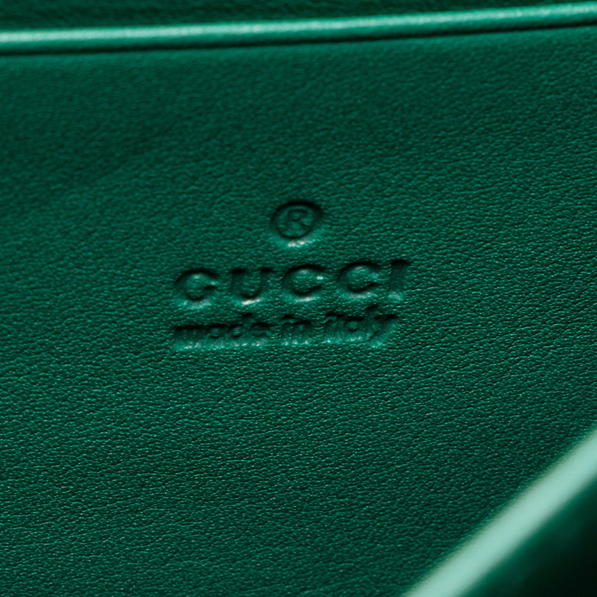 Gucci Matelasse Leather GG Marmont Wallet on Chain