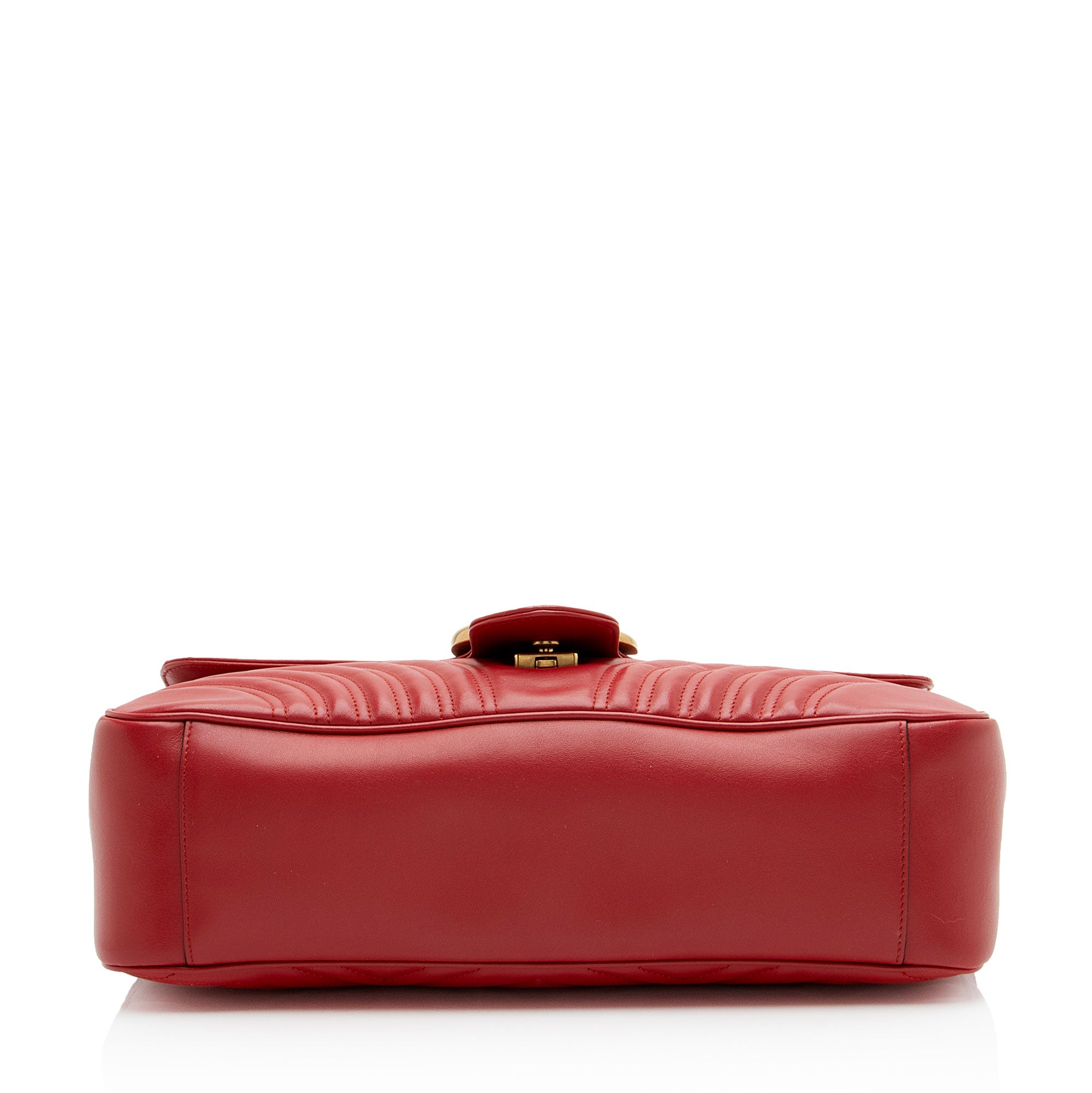 Gucci Matelasse Leather GG Marmont XL Flap Bag