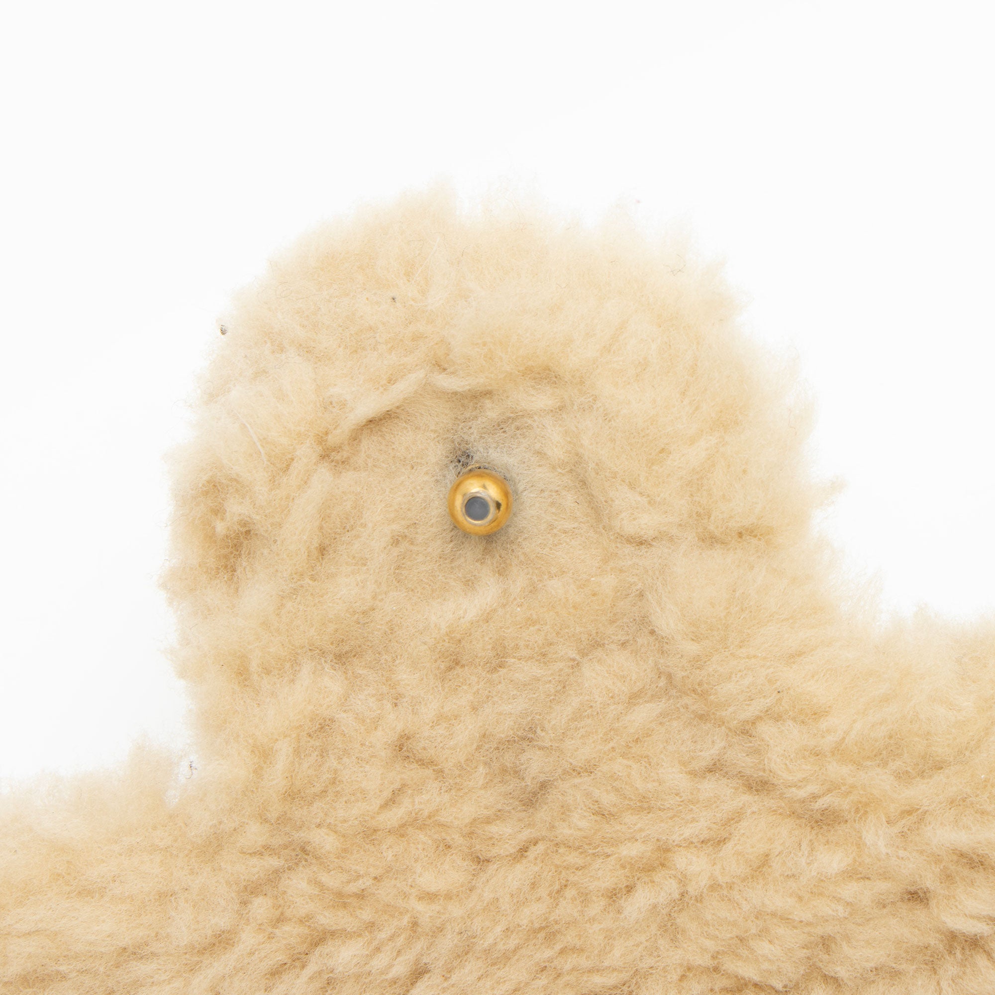 Gucci Matelasse Leather Shearling GG Marmont Super Mini Flap Bag