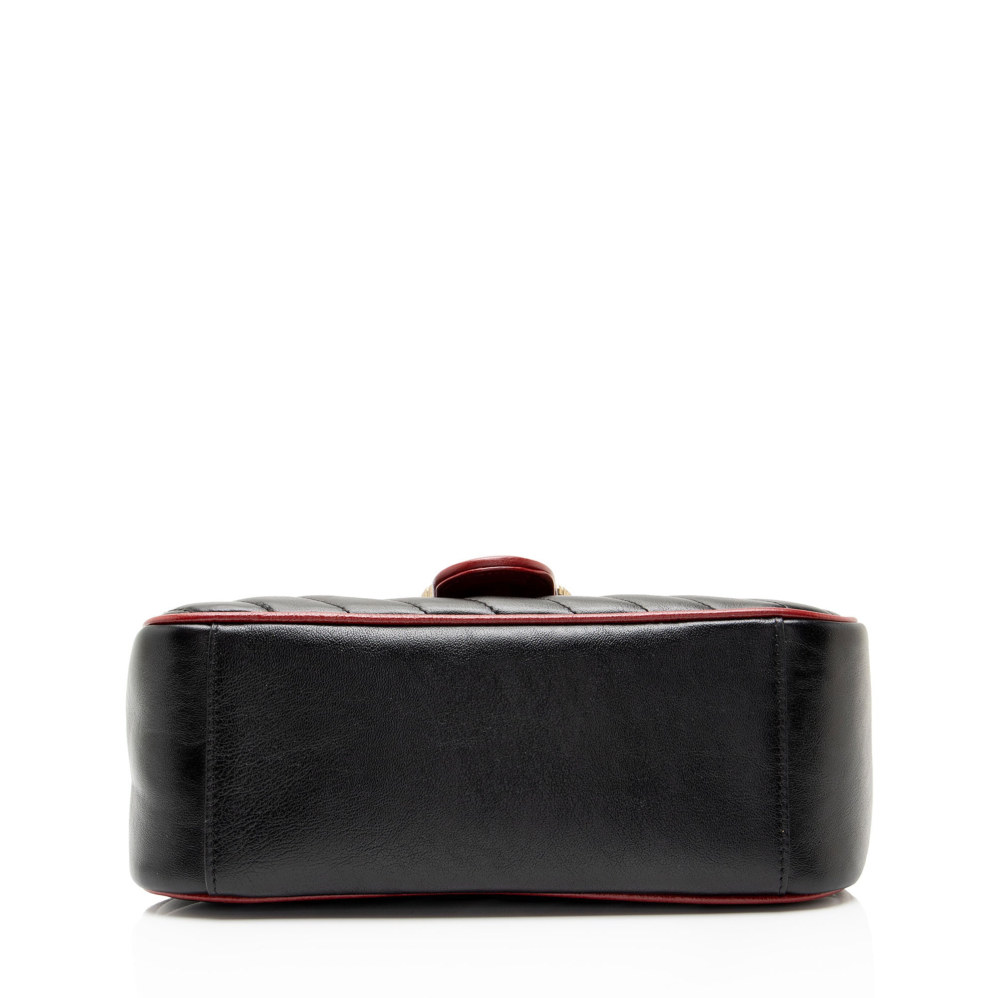 Gucci Matelasse Leather Torchon GG Marmont Small Top Handle