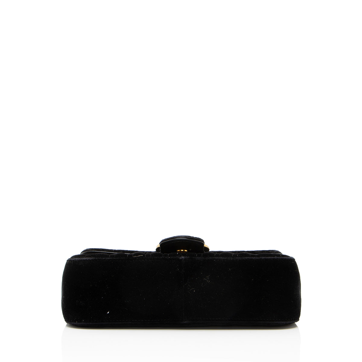Gucci Matelasse Velvet GG Marmont Small Flap Bag