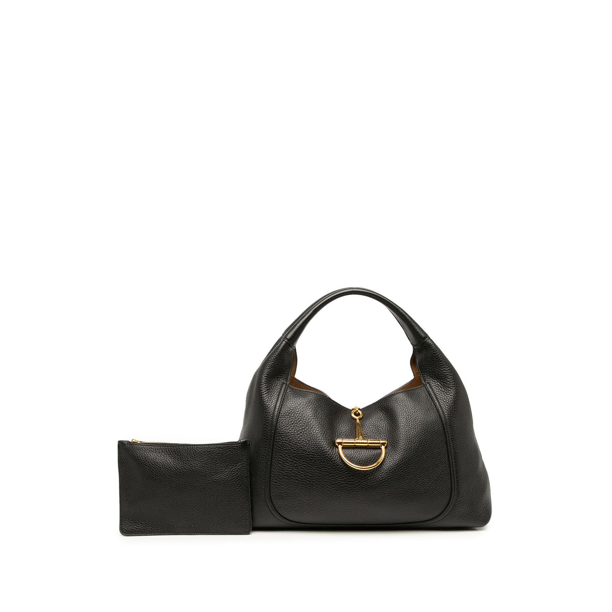 Gucci Maxi Grained Calfskin Softbit Hobo