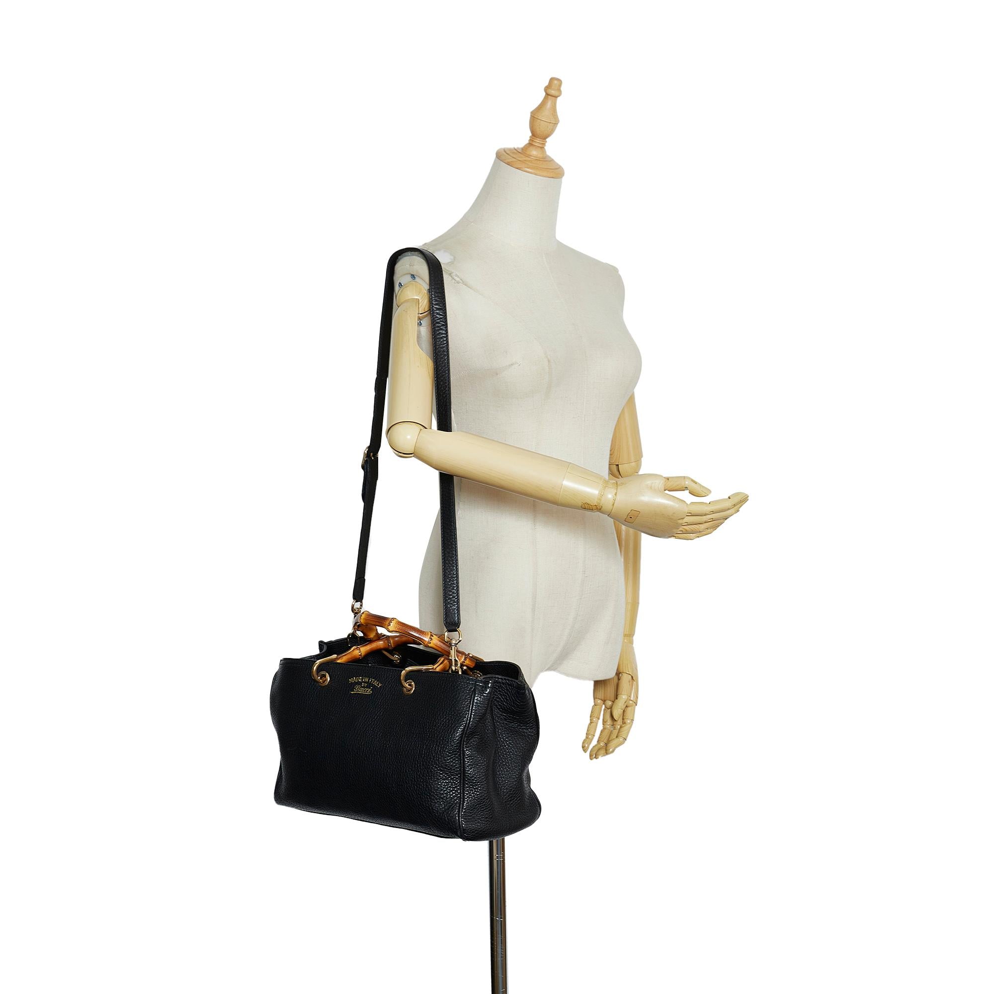 Gucci Medium Bamboo Shopper (SHG-hM4l1p)