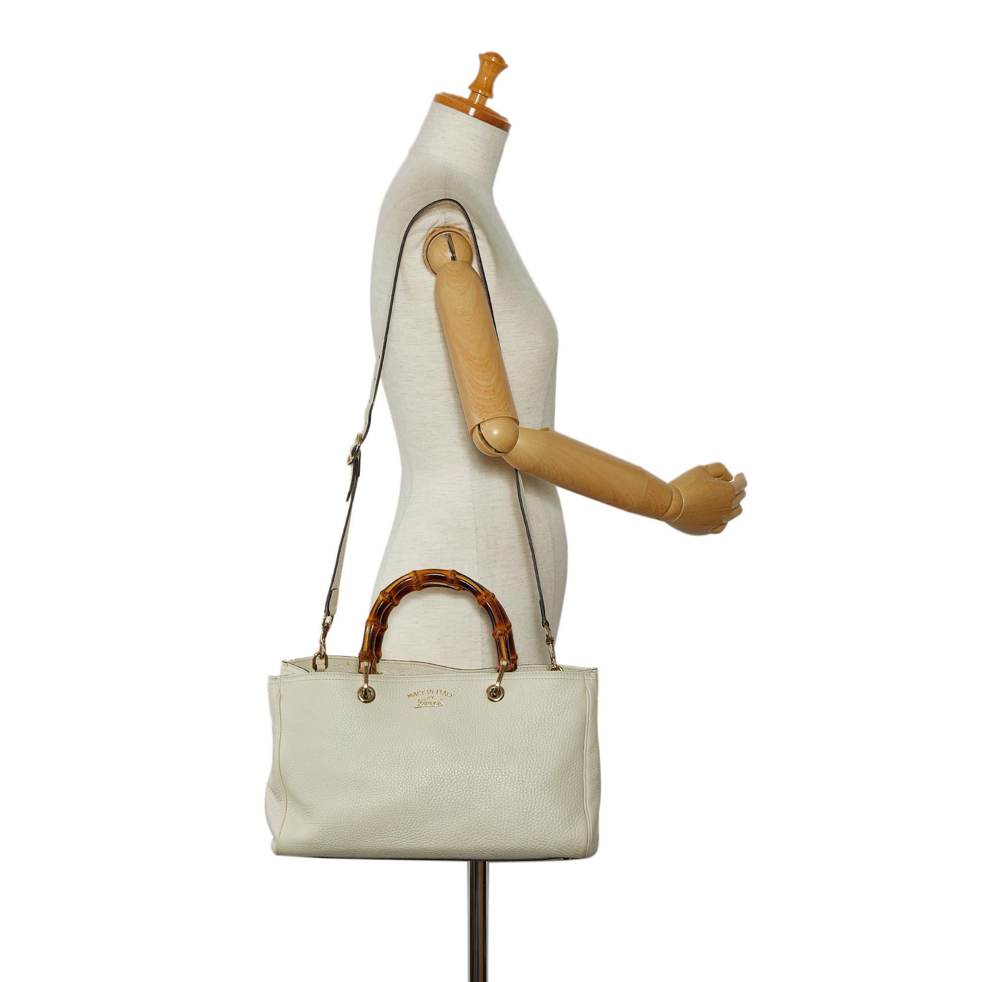 Gucci Medium Bamboo Shopper (SHG-ooXar9)